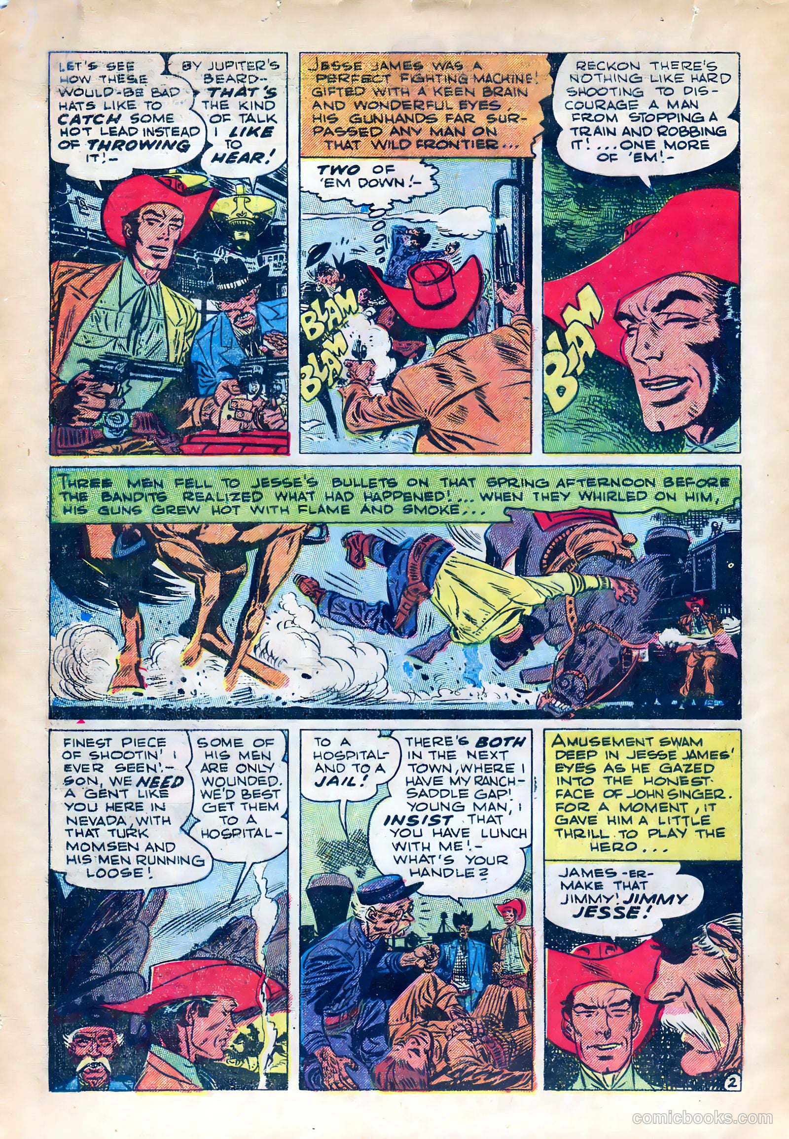 Jesse James #19 (1954) — page 5 of 37