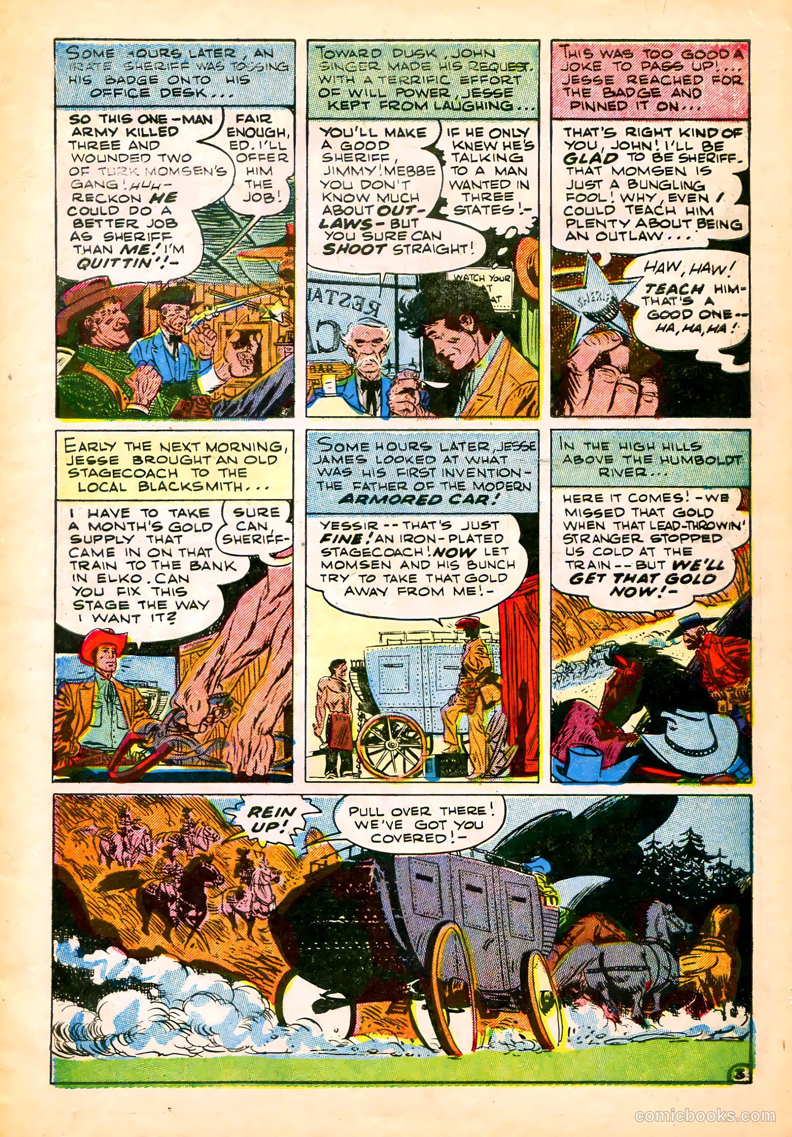 Jesse James #19 (1954) — page 6 of 37