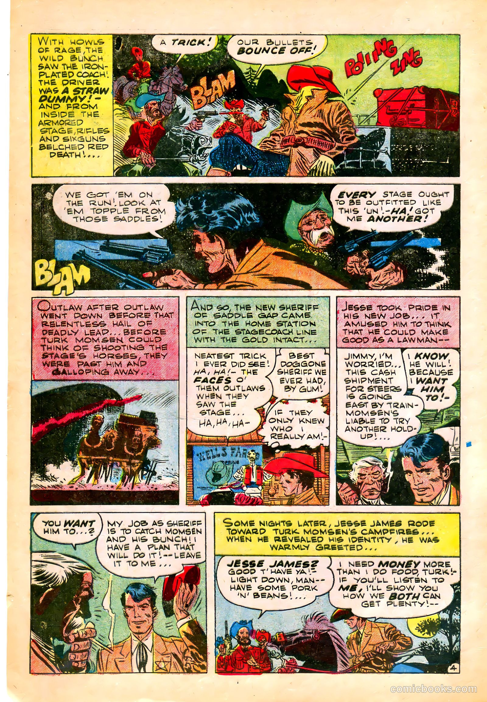 Jesse James #19 (1954) — page 7 of 37