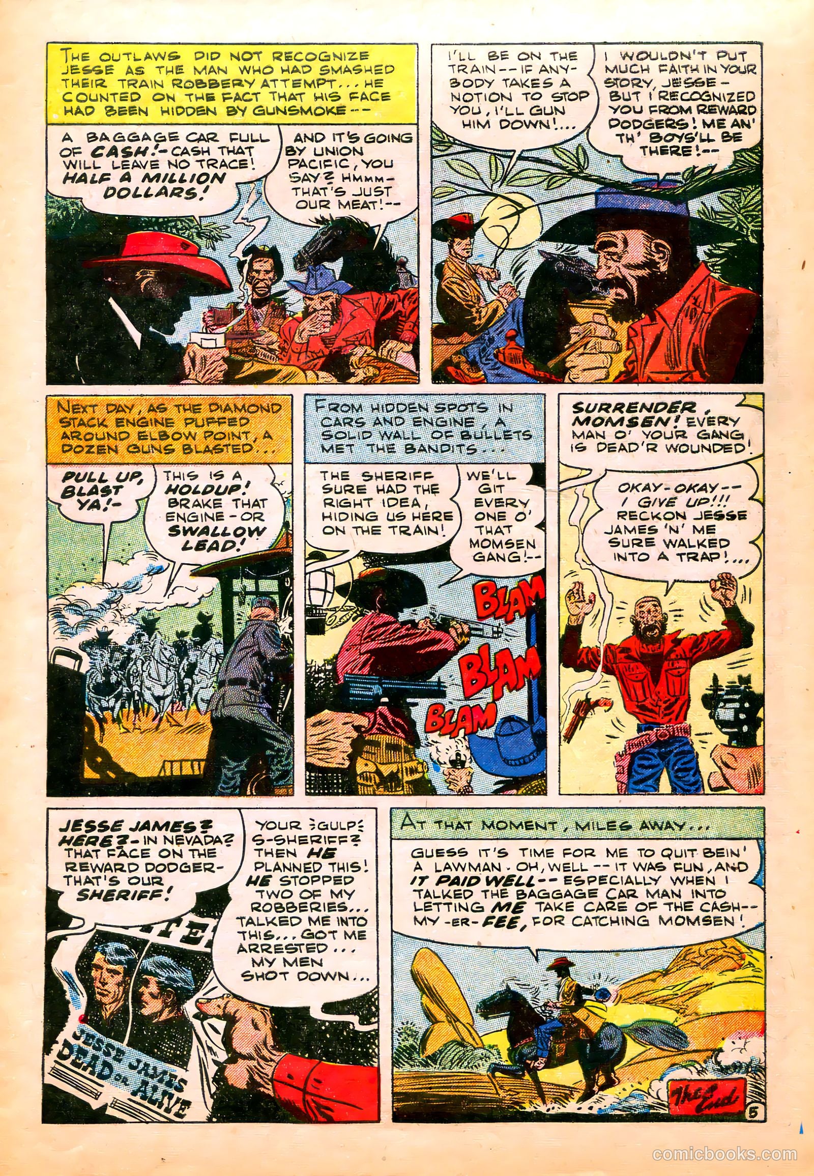 Jesse James #19 (1954) — page 8 of 37