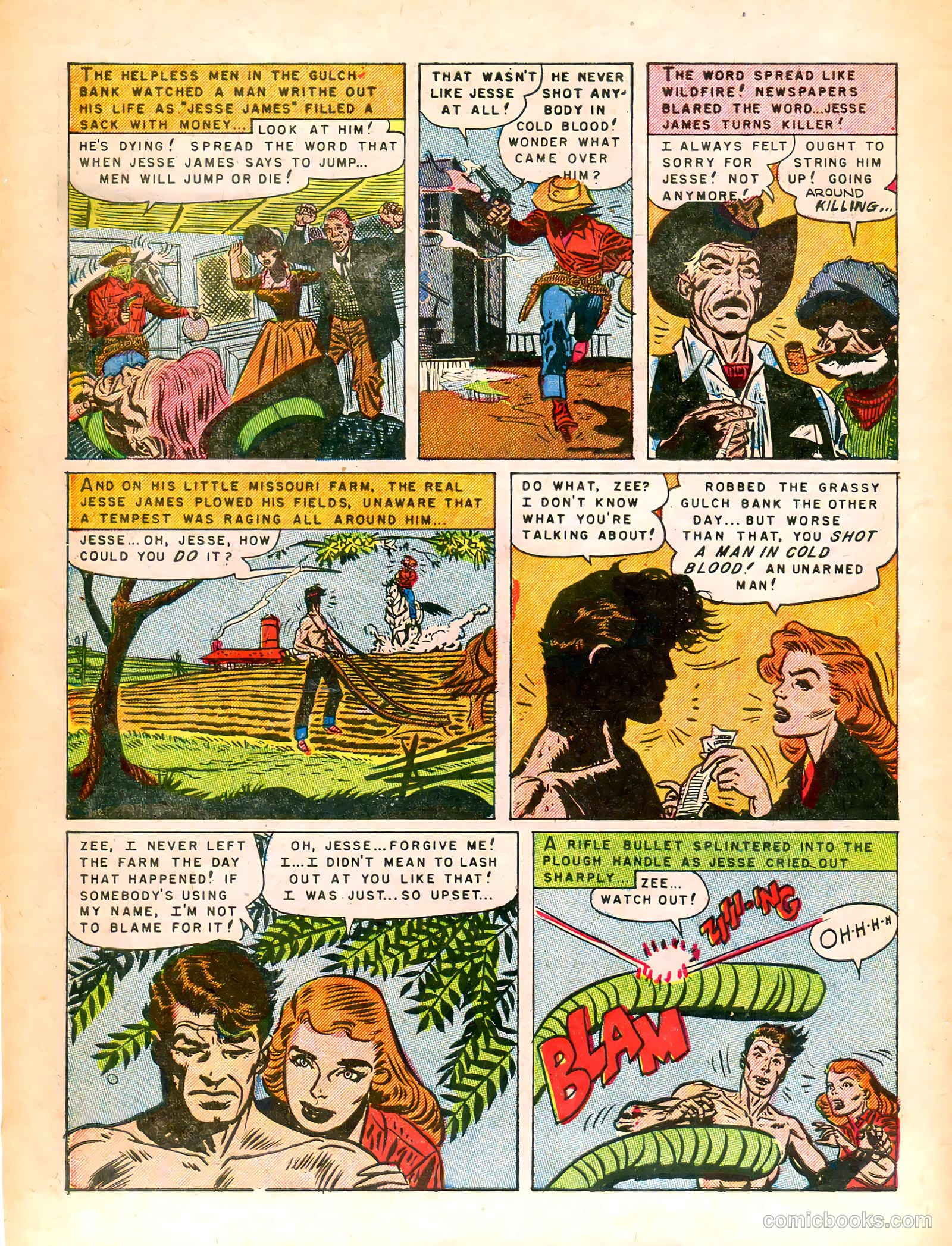 Jesse James #19 (1954) — page 11 of 37