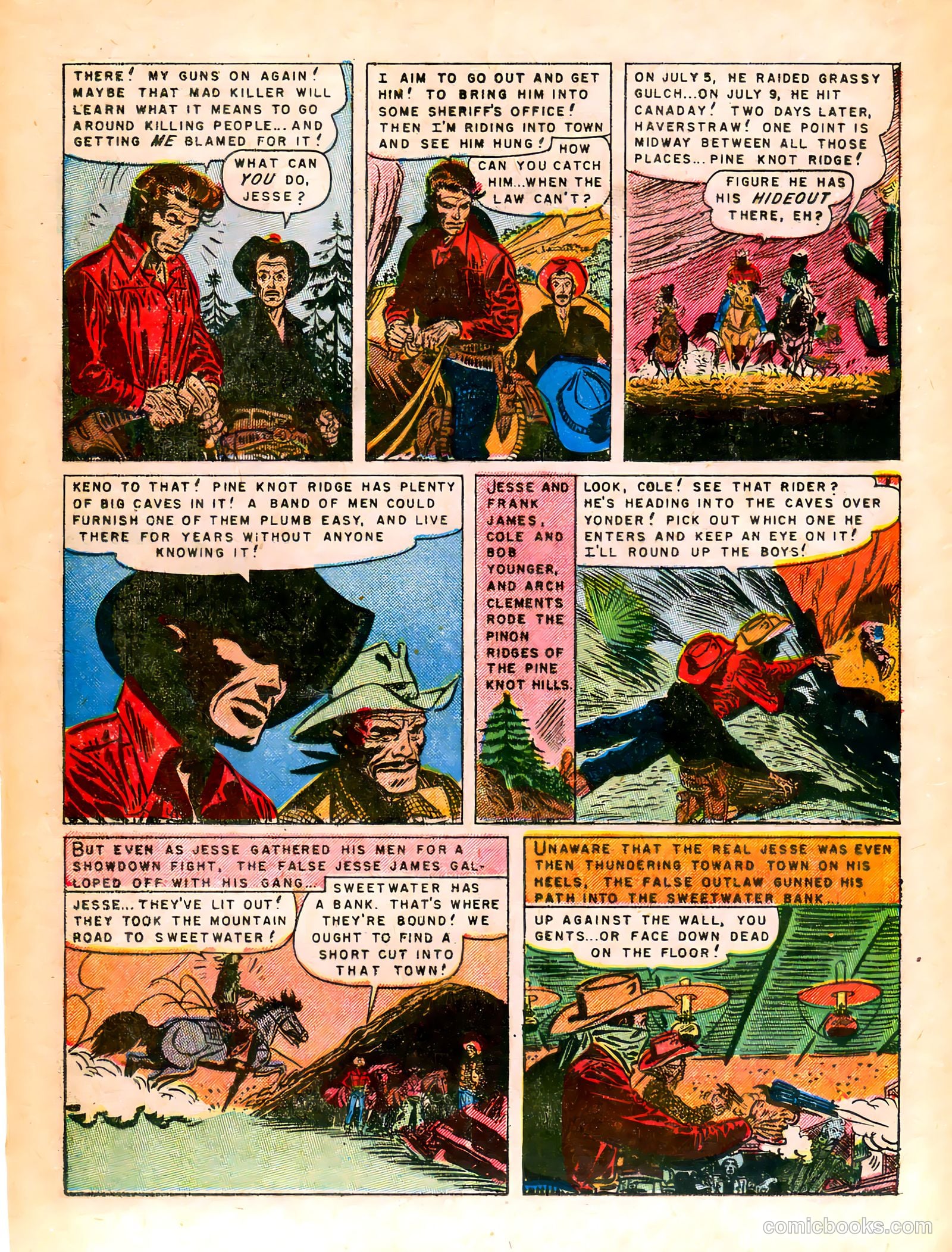 Jesse James #19 (1954) — page 13 of 37