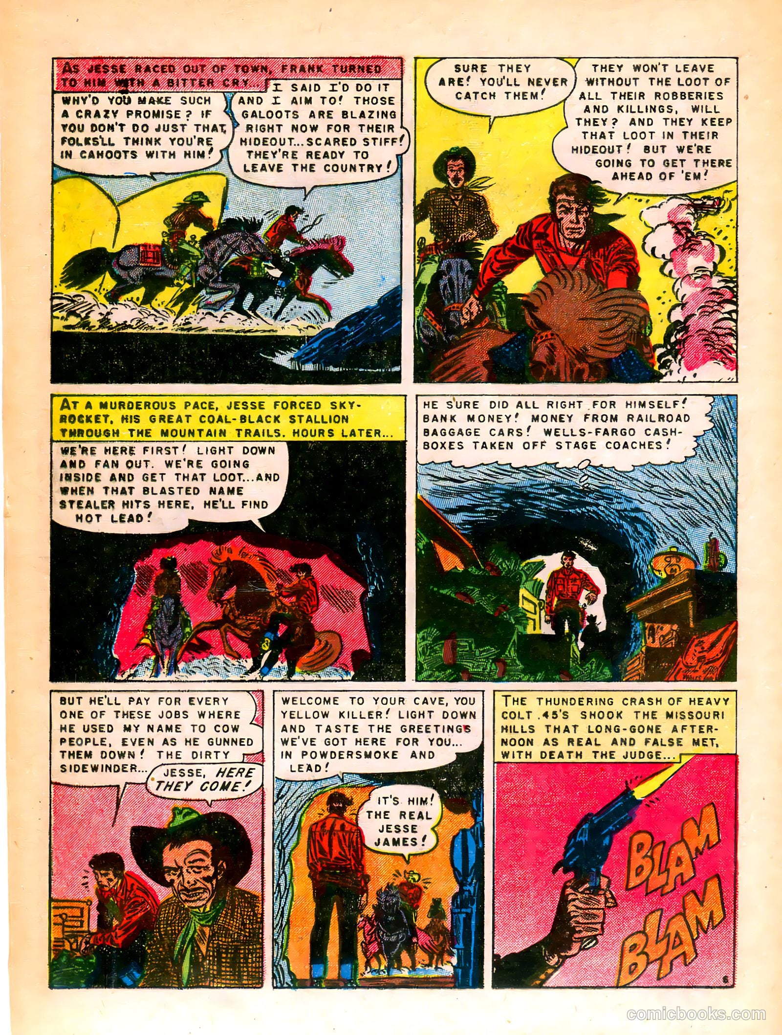 Jesse James #19 (1954) — page 15 of 37