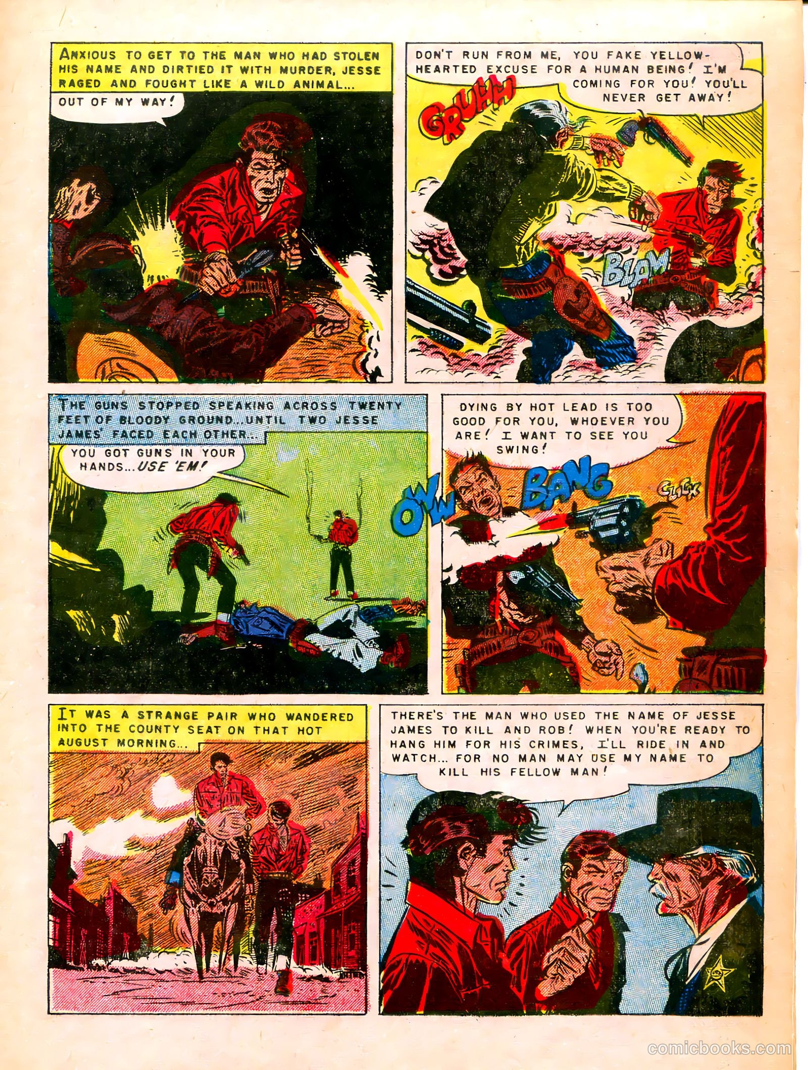 Jesse James #19 (1954) — page 16 of 37