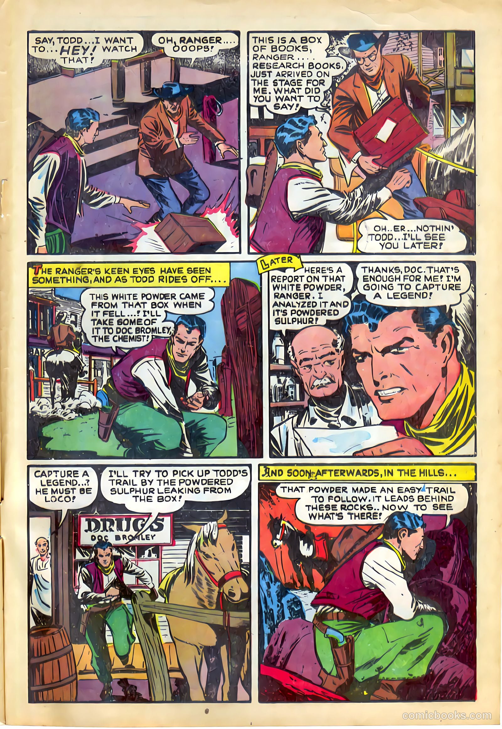Jesse James #19 (1954) — page 32 of 37