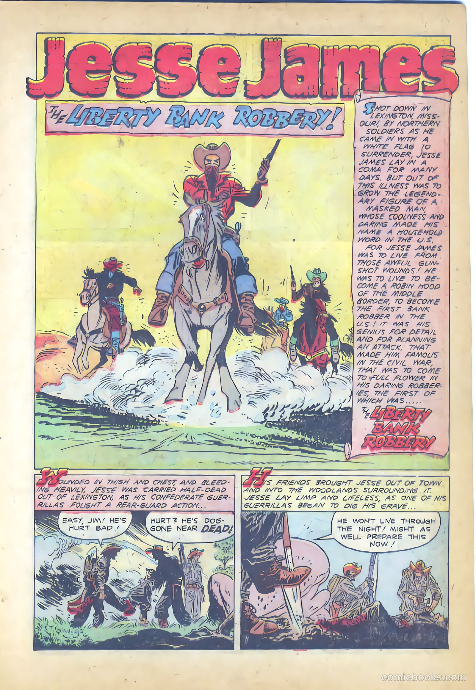 Jesse James #2 (1950) — page 3 of 36