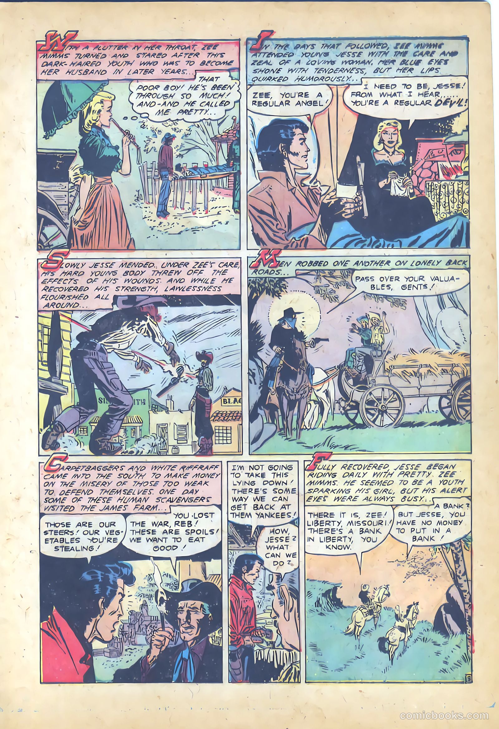 Jesse James #2 (1950) — page 5 of 36