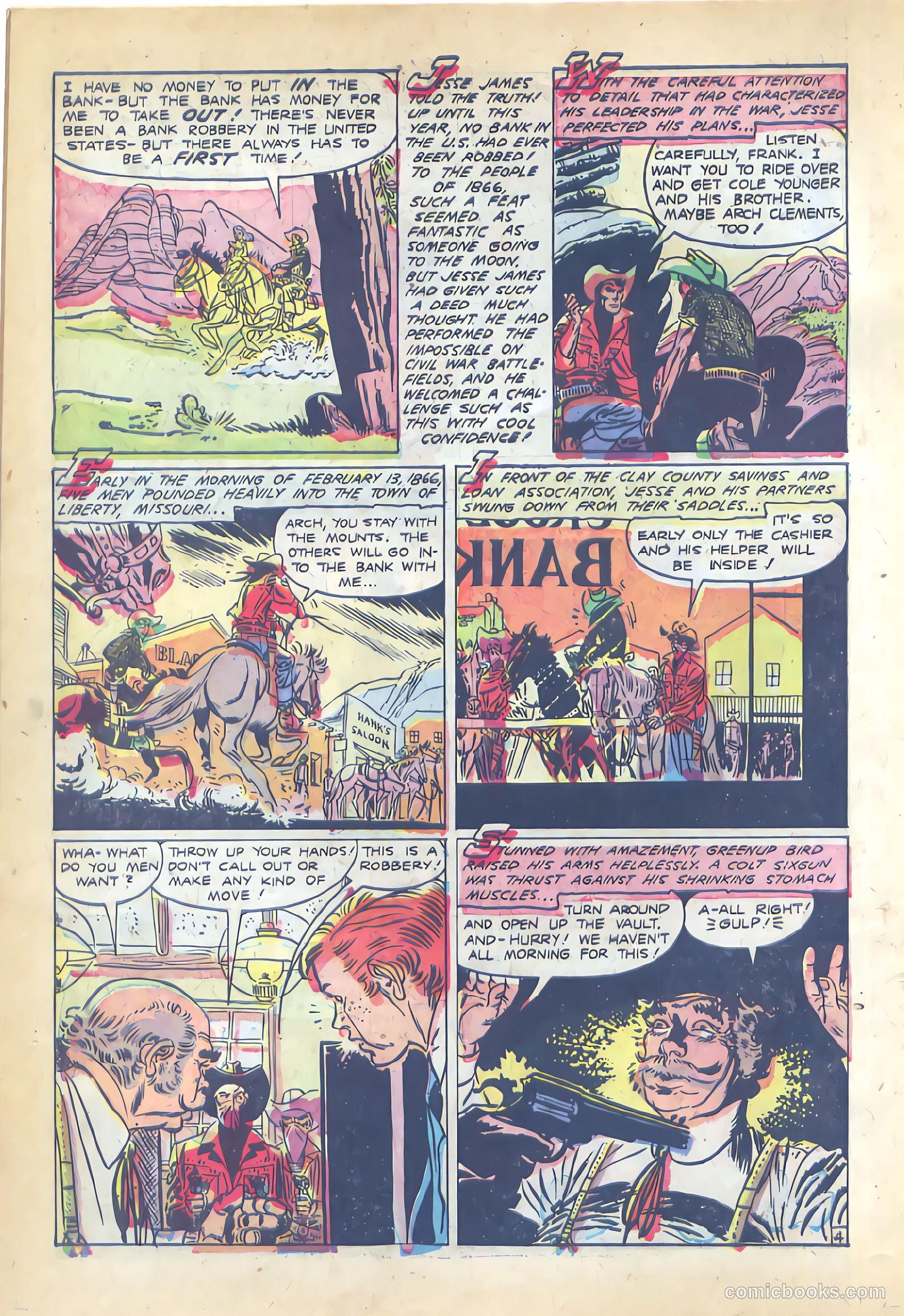 Jesse James #2 (1950) — page 6 of 36