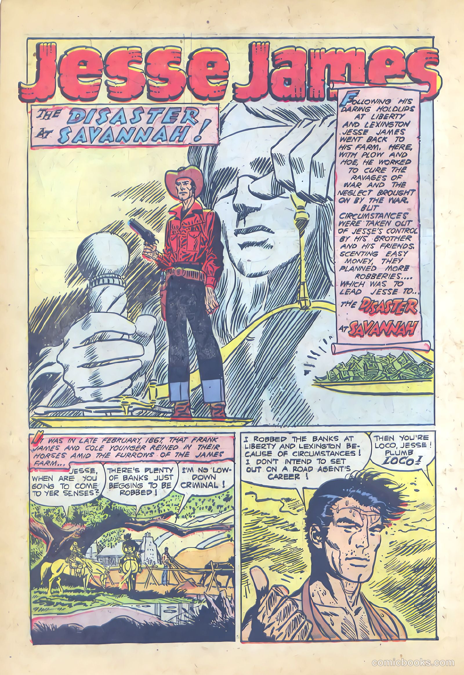 Jesse James #2 (1950) — page 10 of 36