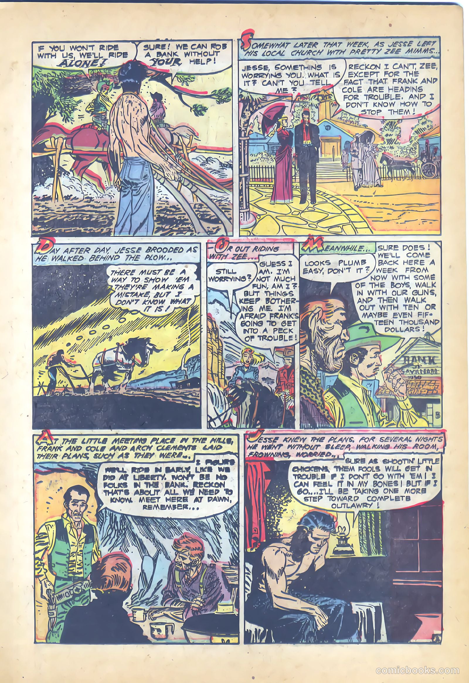 Jesse James #2 (1950) — page 11 of 36
