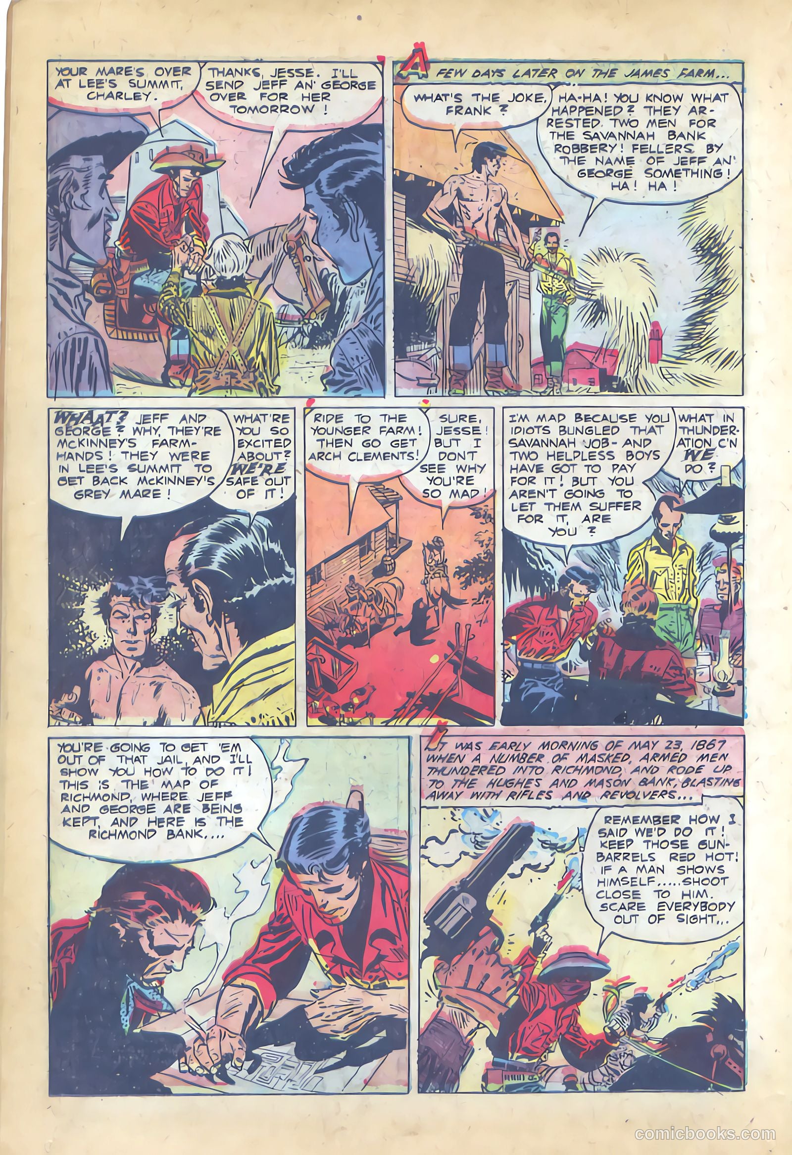 Jesse James #2 (1950) — page 14 of 36