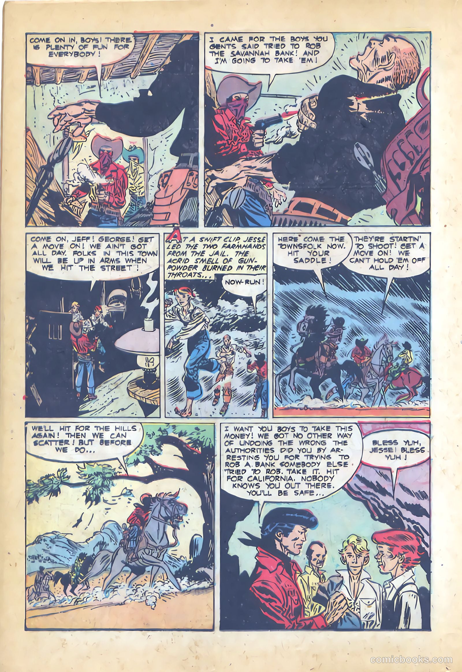 Jesse James #2 (1950) — page 16 of 36
