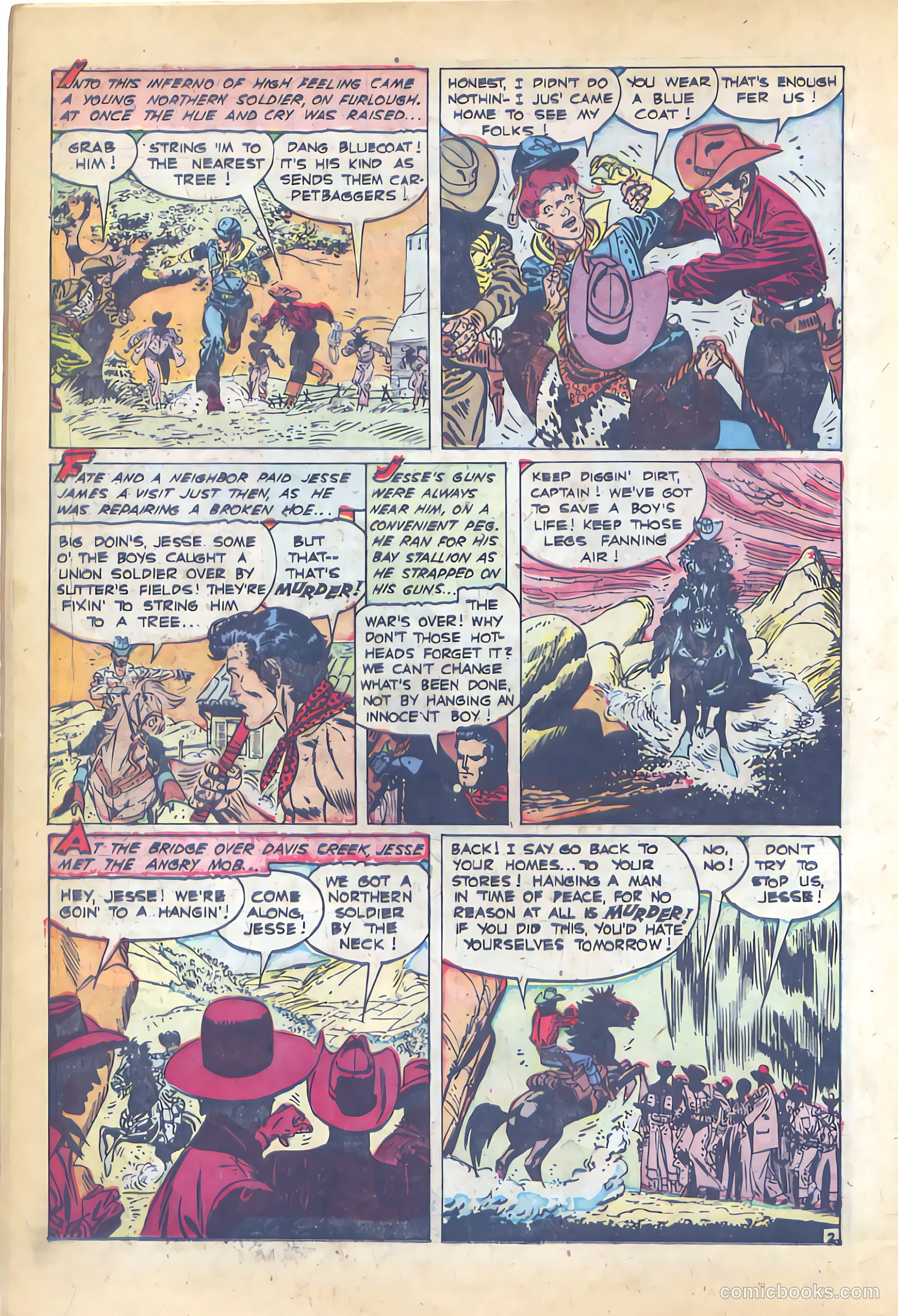 Jesse James #2 (1950) — page 18 of 36