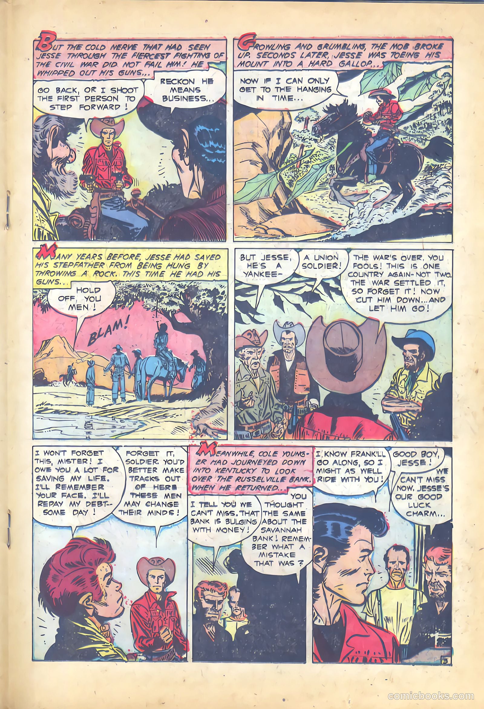 Jesse James #2 (1950) — page 19 of 36