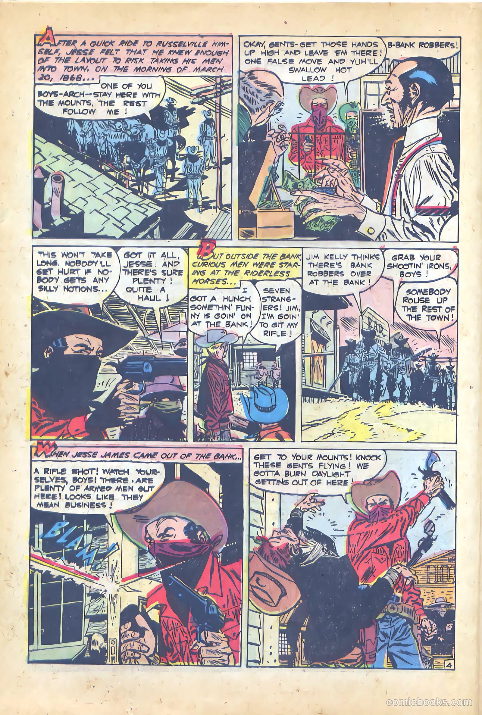 Jesse James #2 (1950) — page 20 of 36