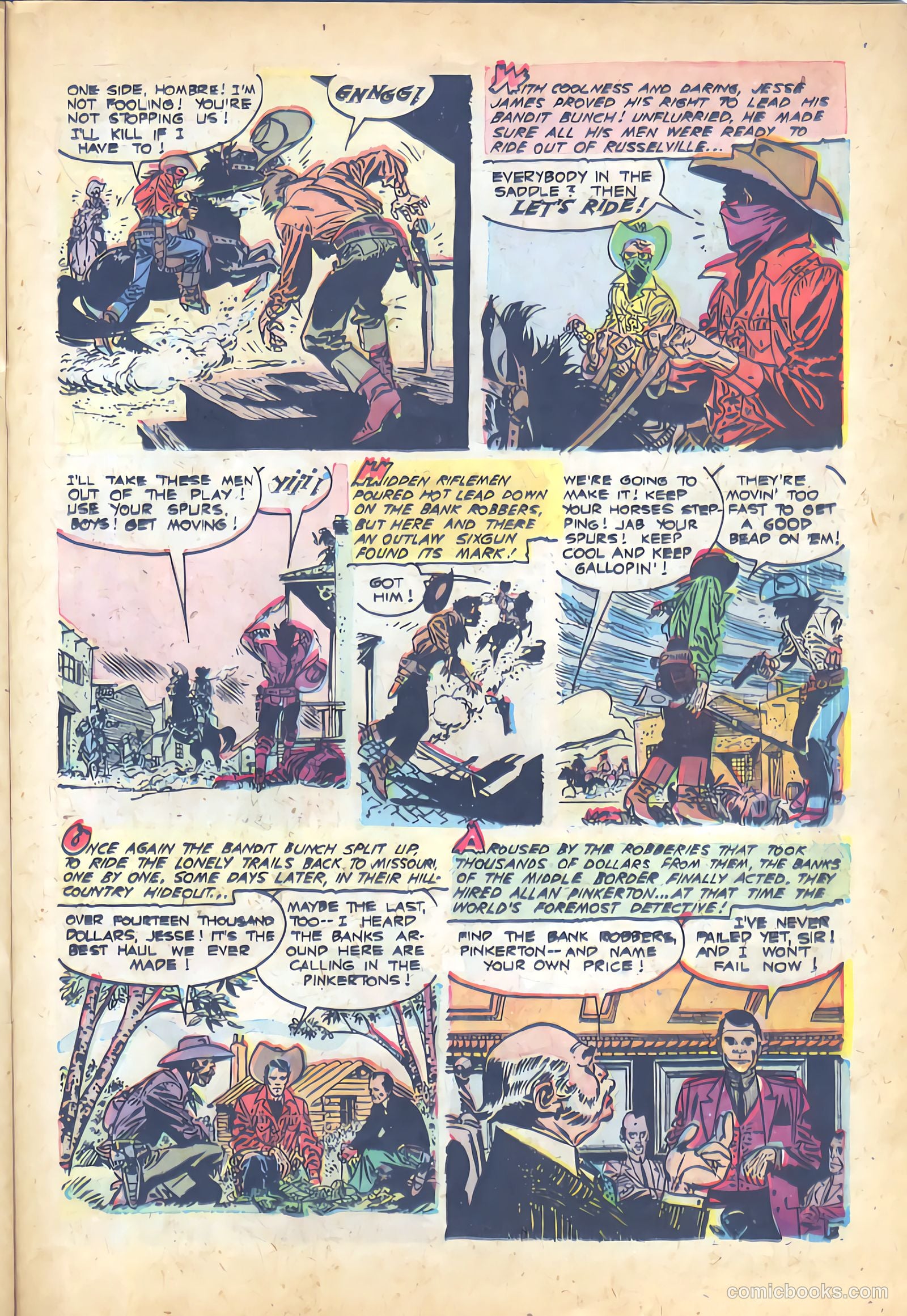 Jesse James #2 (1950) — page 21 of 36