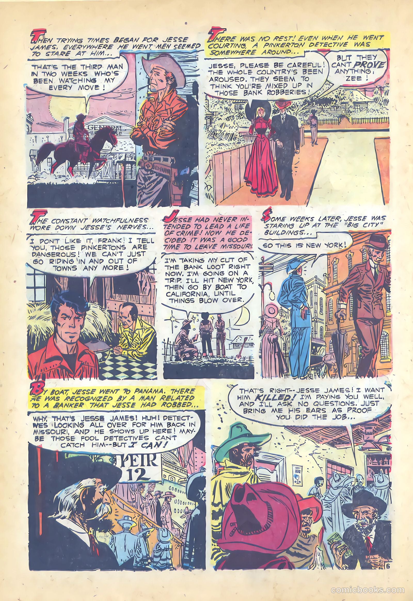 Jesse James #2 (1950) — page 22 of 36