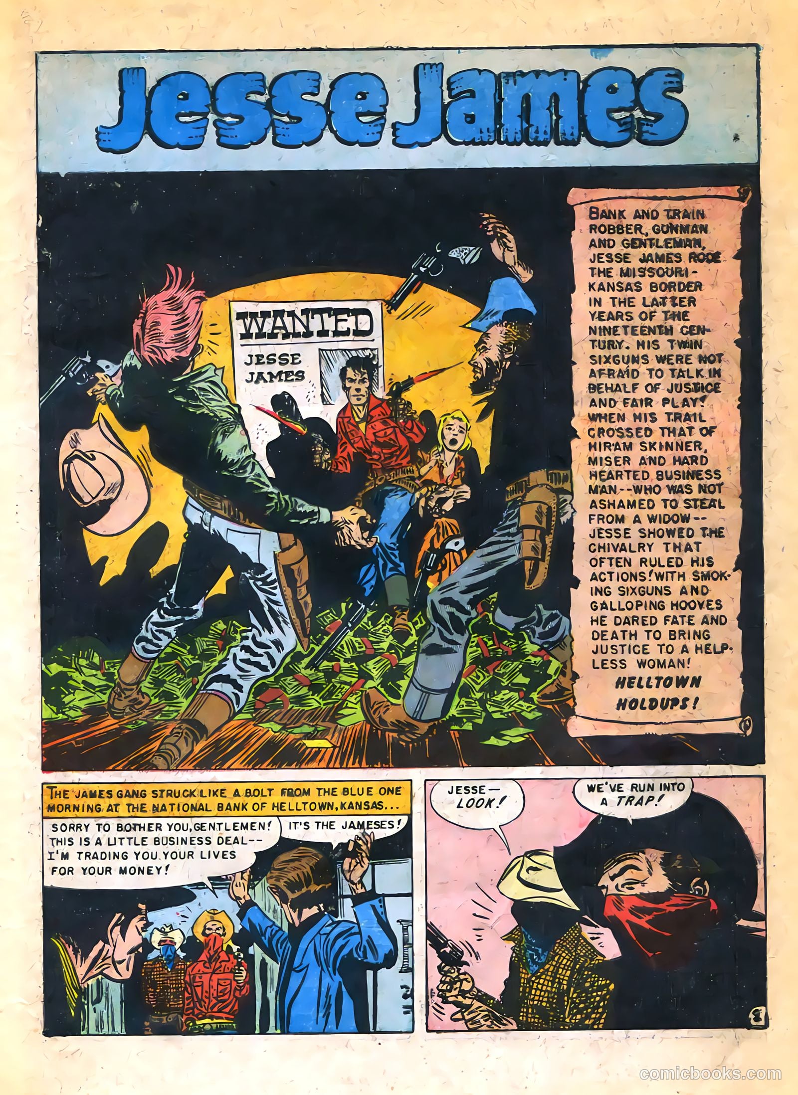 Jesse James #20 (1954) — page 3 of 36