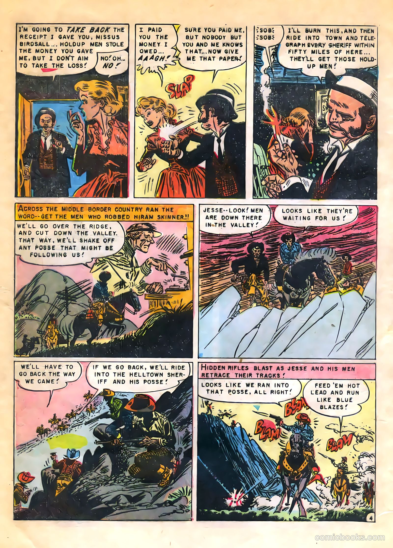 Jesse James #20 (1954) — page 6 of 36