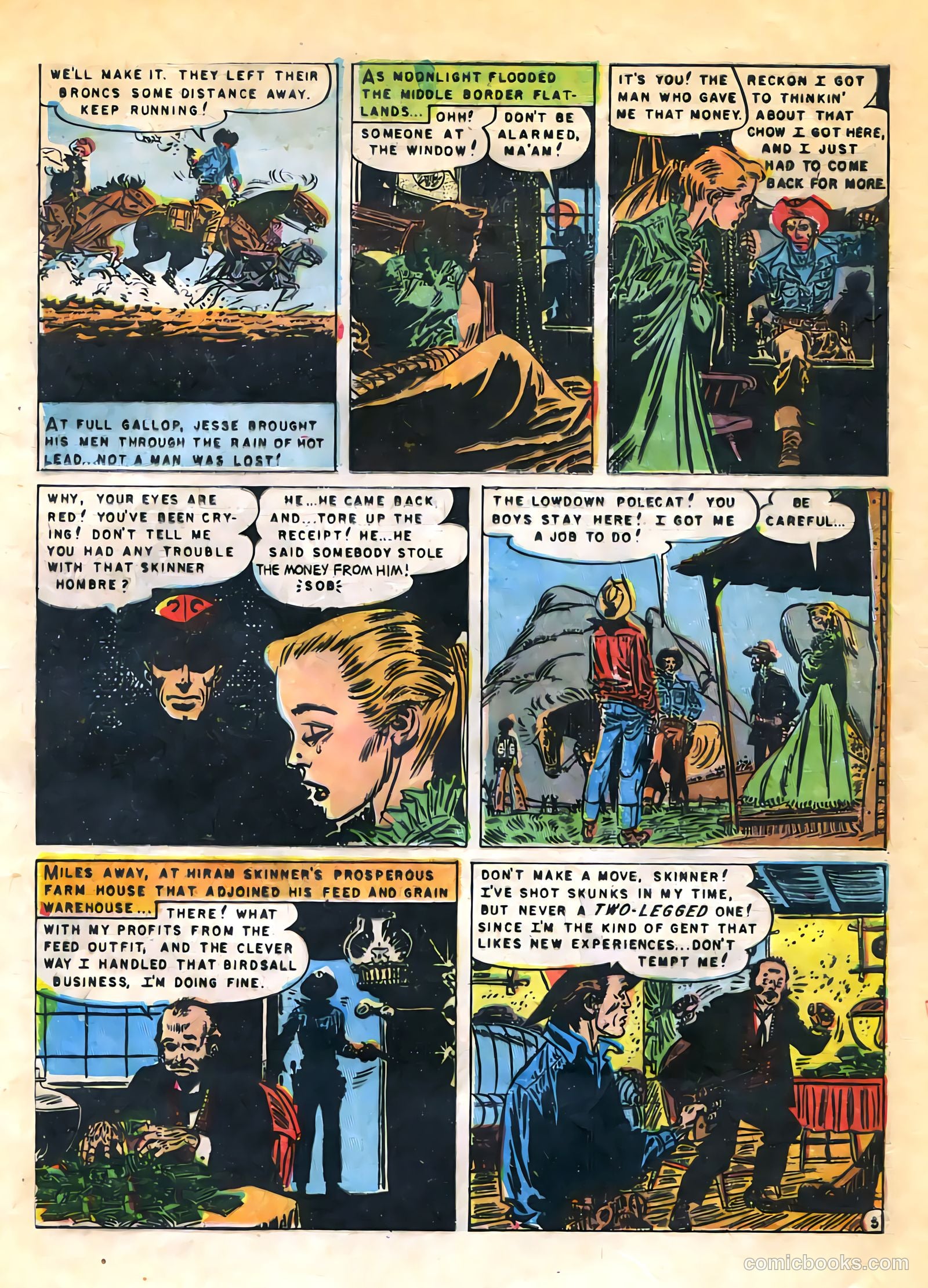Jesse James #20 (1954) — page 7 of 36