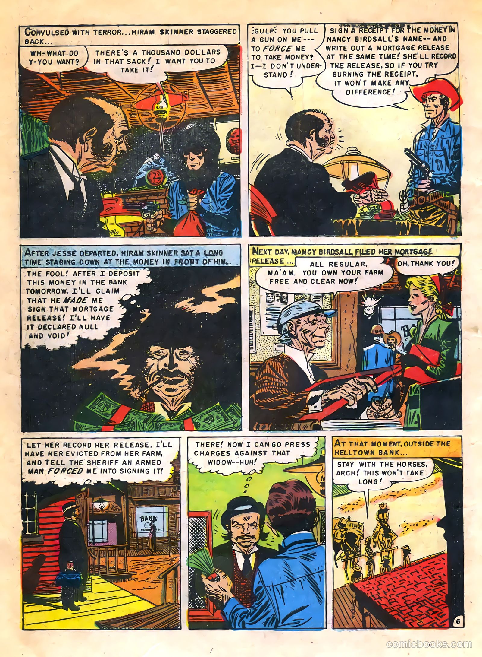 Jesse James #20 (1954) — page 8 of 36