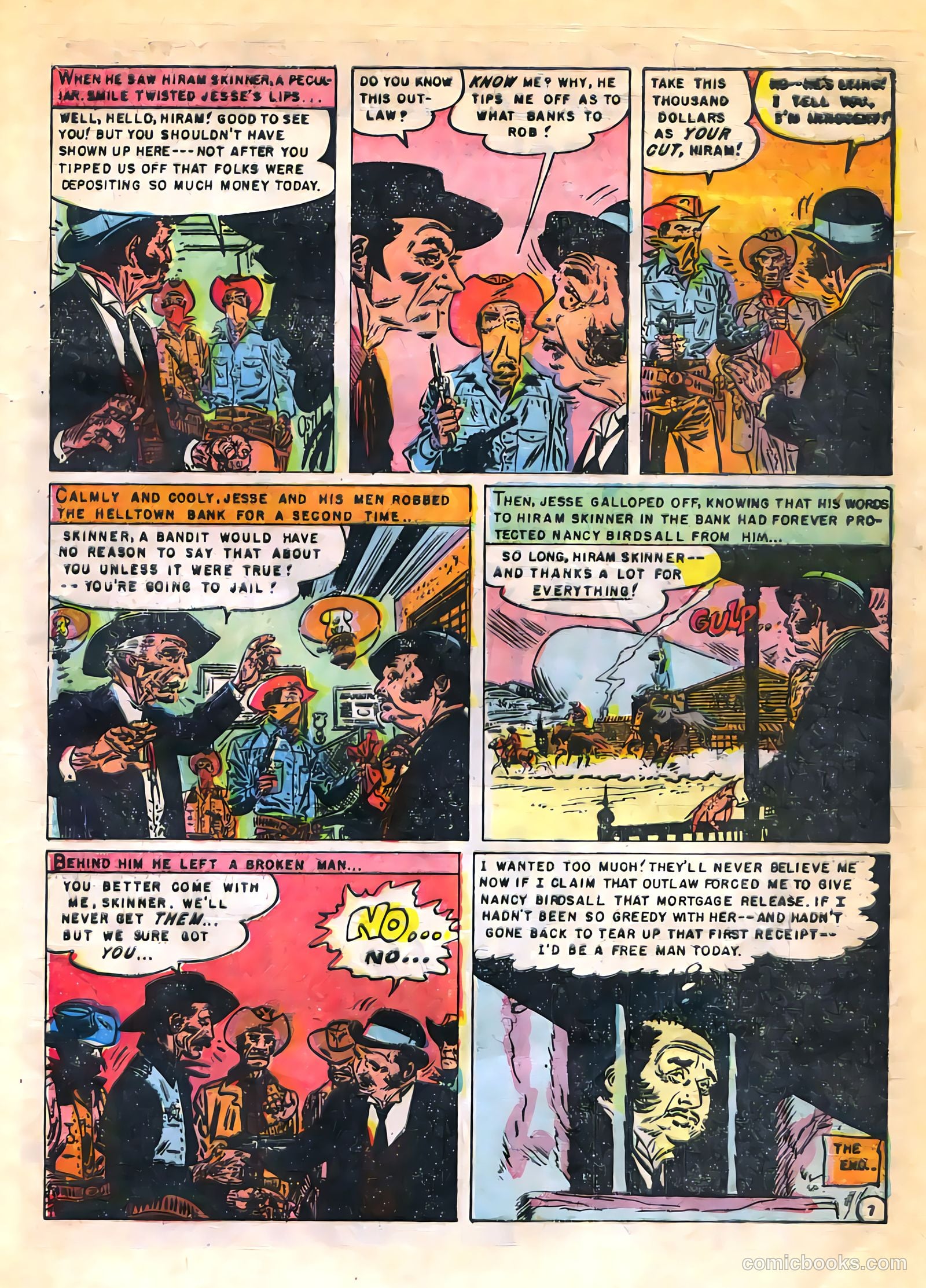 Jesse James #20 (1954) — page 9 of 36