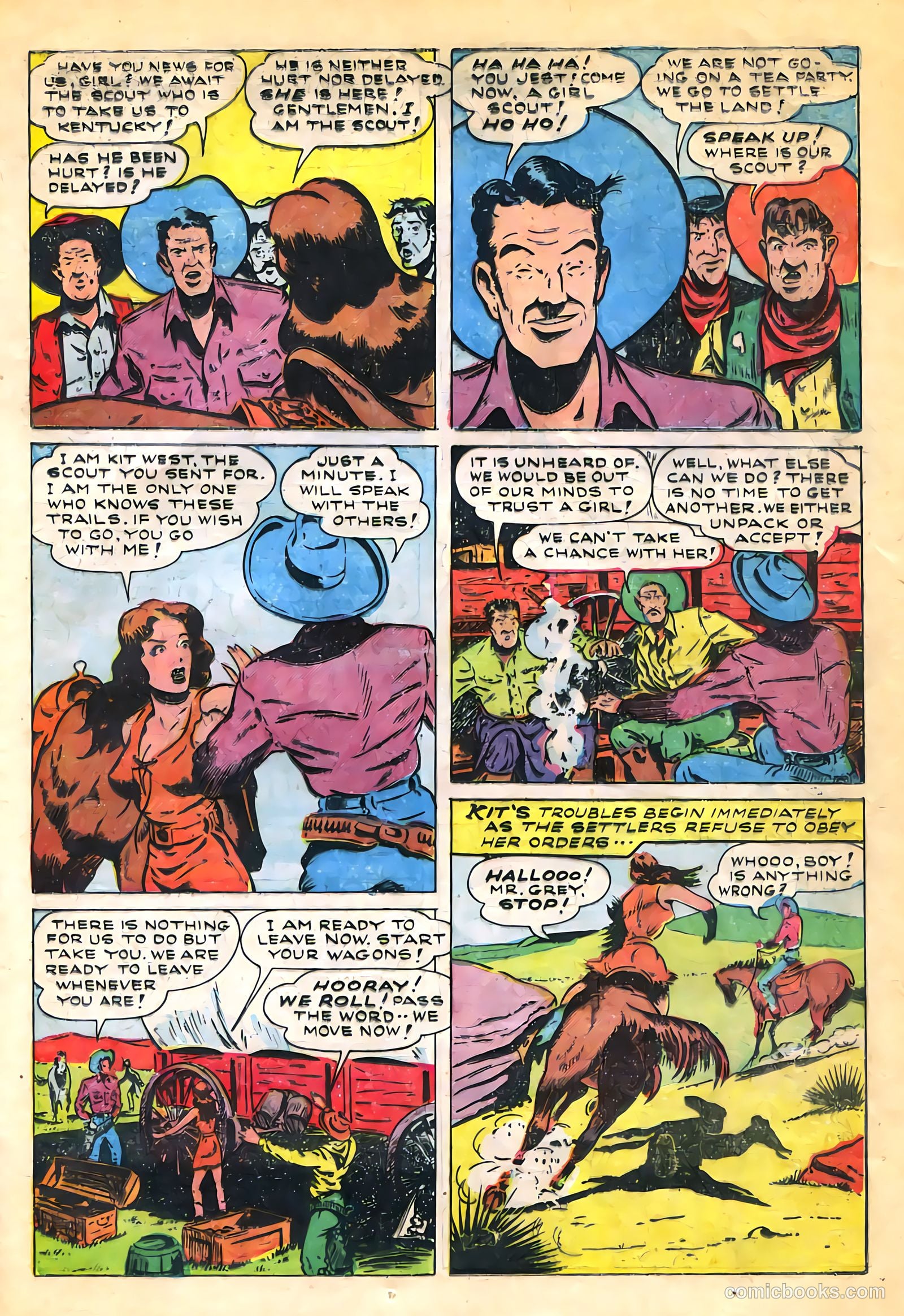 Jesse James #20 (1954) — page 25 of 36
