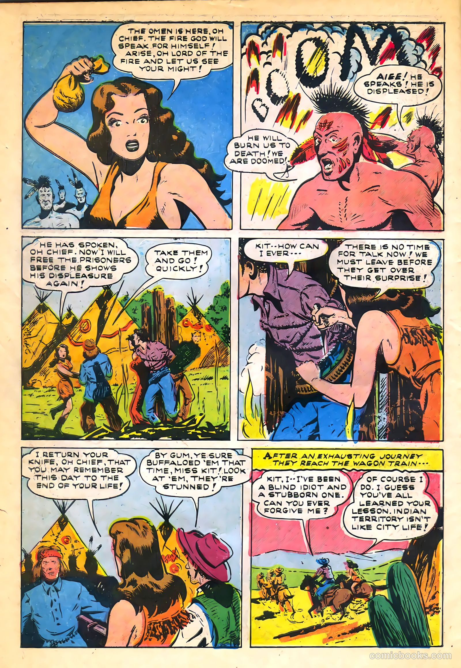 Jesse James #20 (1954) — page 32 of 36