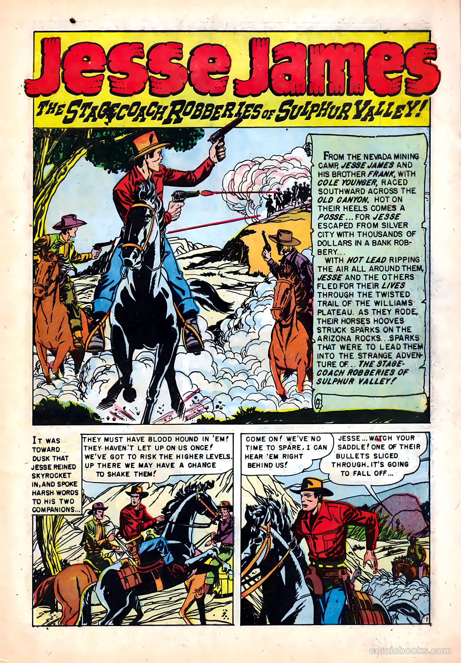 Jesse James #21 (1955) — page 3 of 36