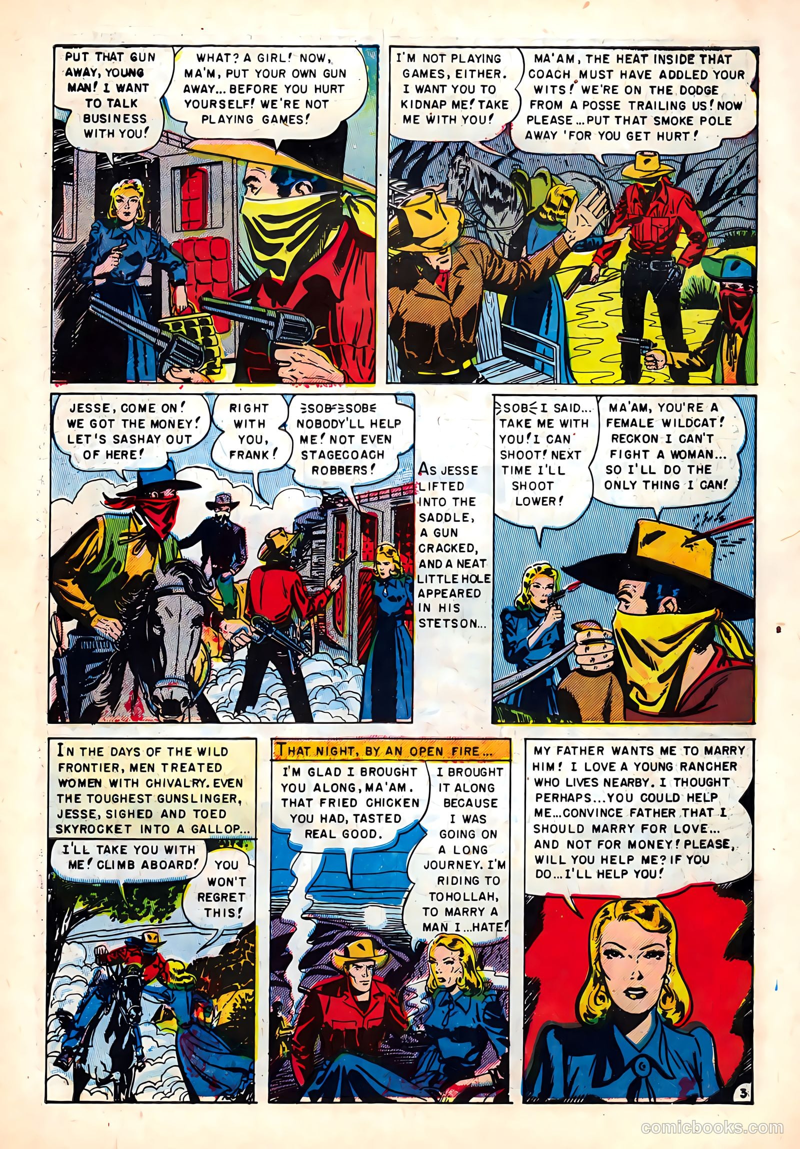 Jesse James #21 (1955) — page 5 of 36