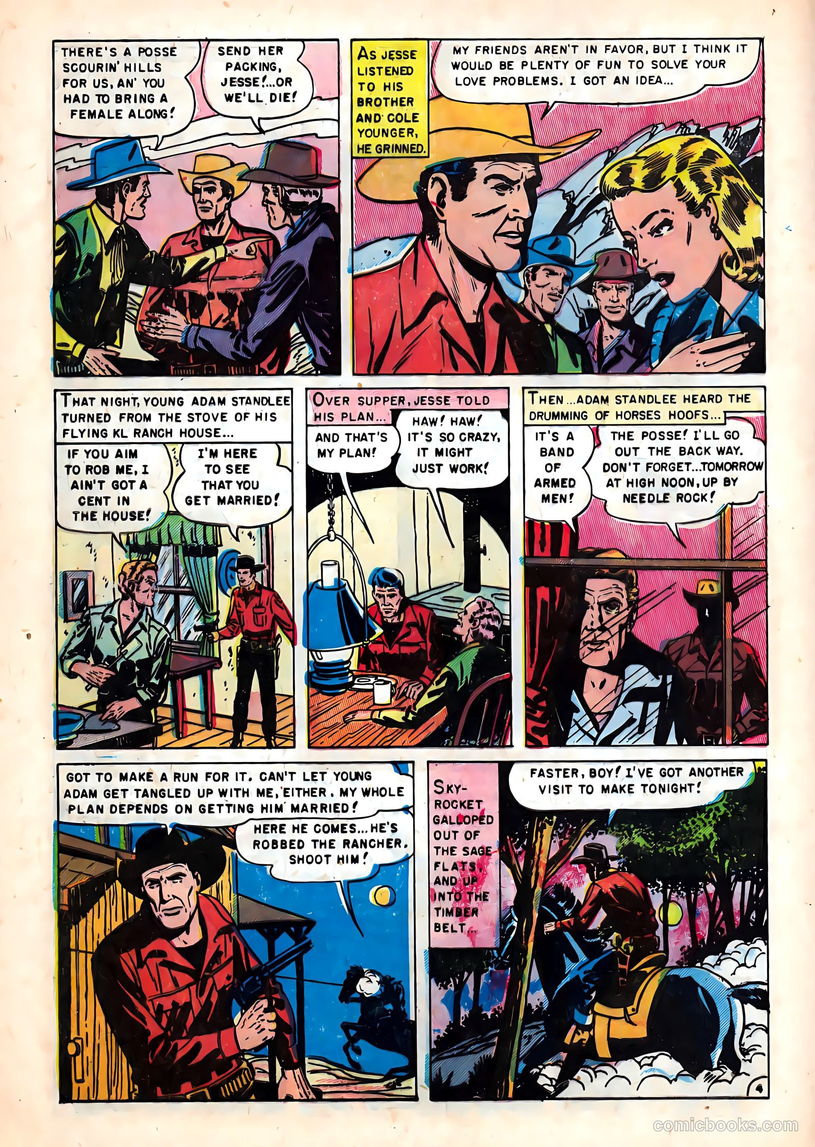 Jesse James #21 (1955) — page 6 of 36