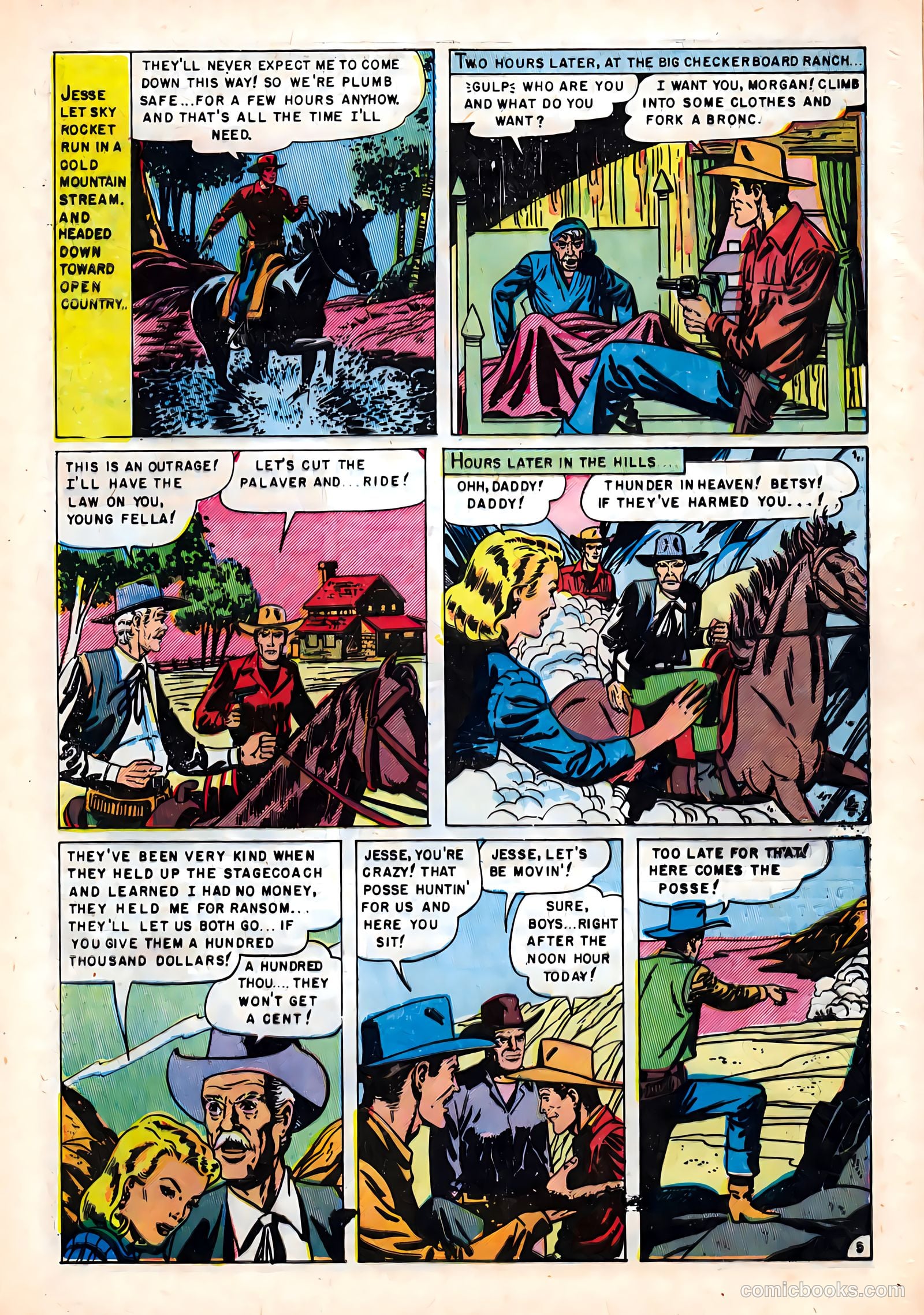 Jesse James #21 (1955) — page 7 of 36