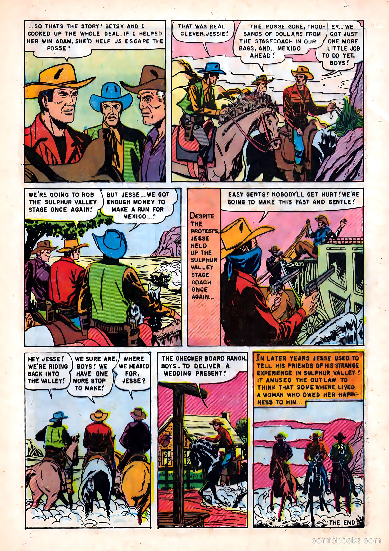 Jesse James #21 (1955) — page 9 of 36
