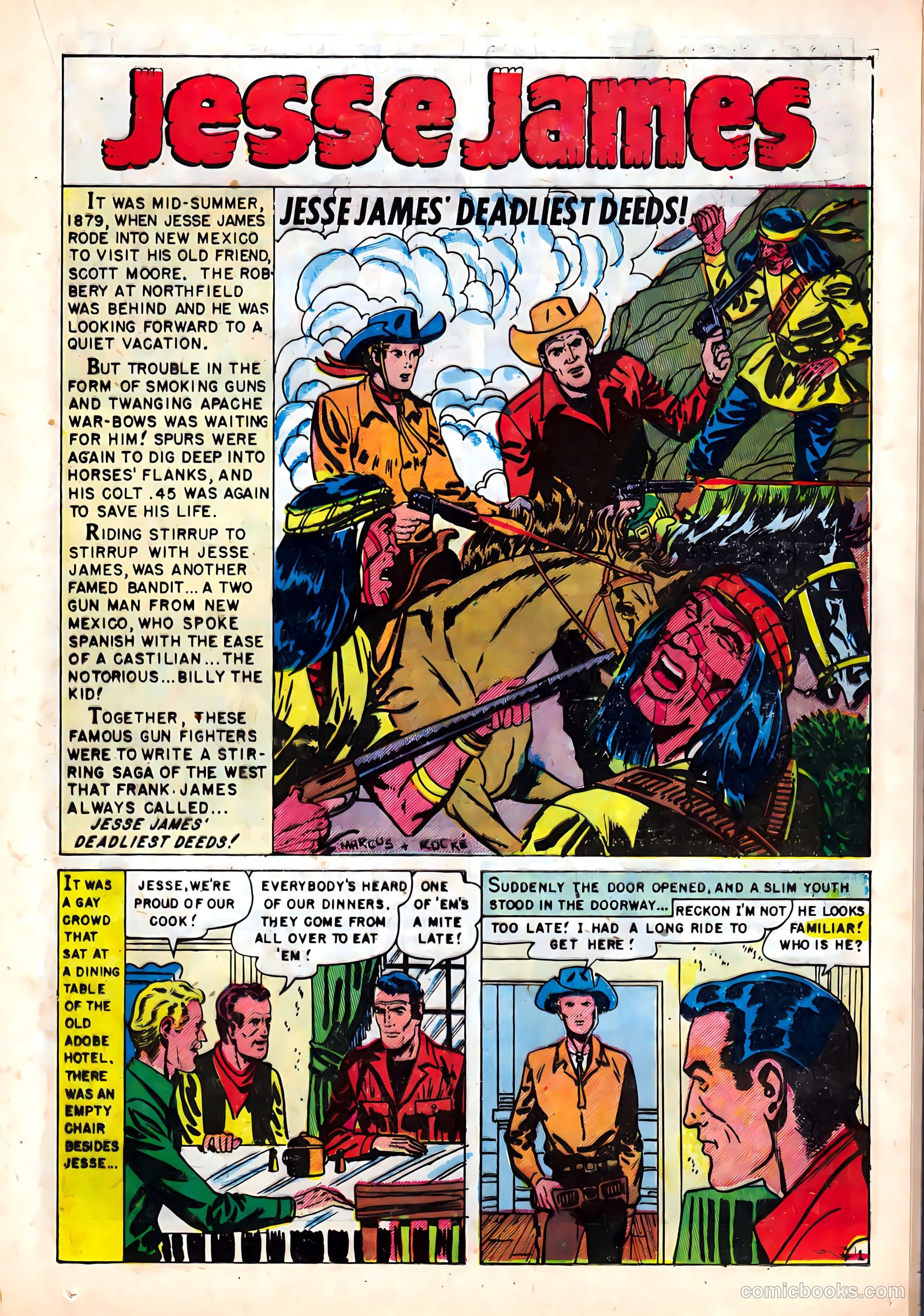 Jesse James #21 (1955) — page 17 of 36
