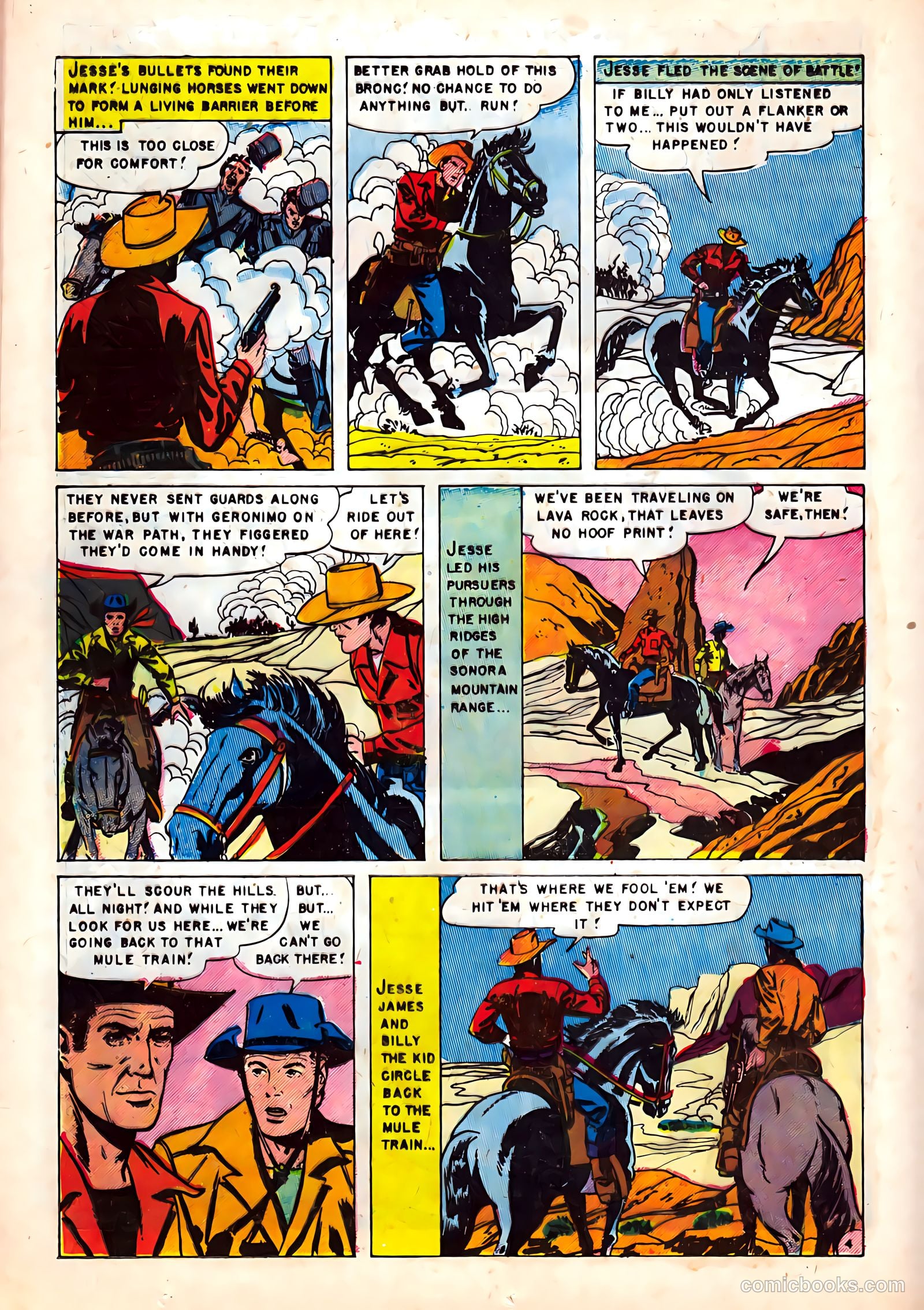 Jesse James #21 (1955) — page 20 of 36