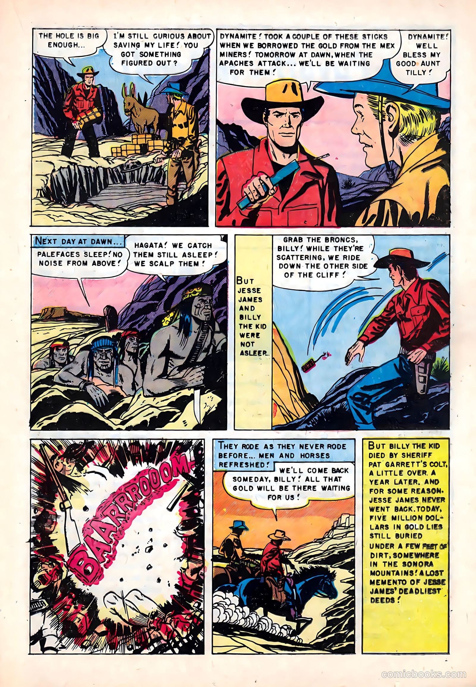 Jesse James #21 (1955) — page 23 of 36