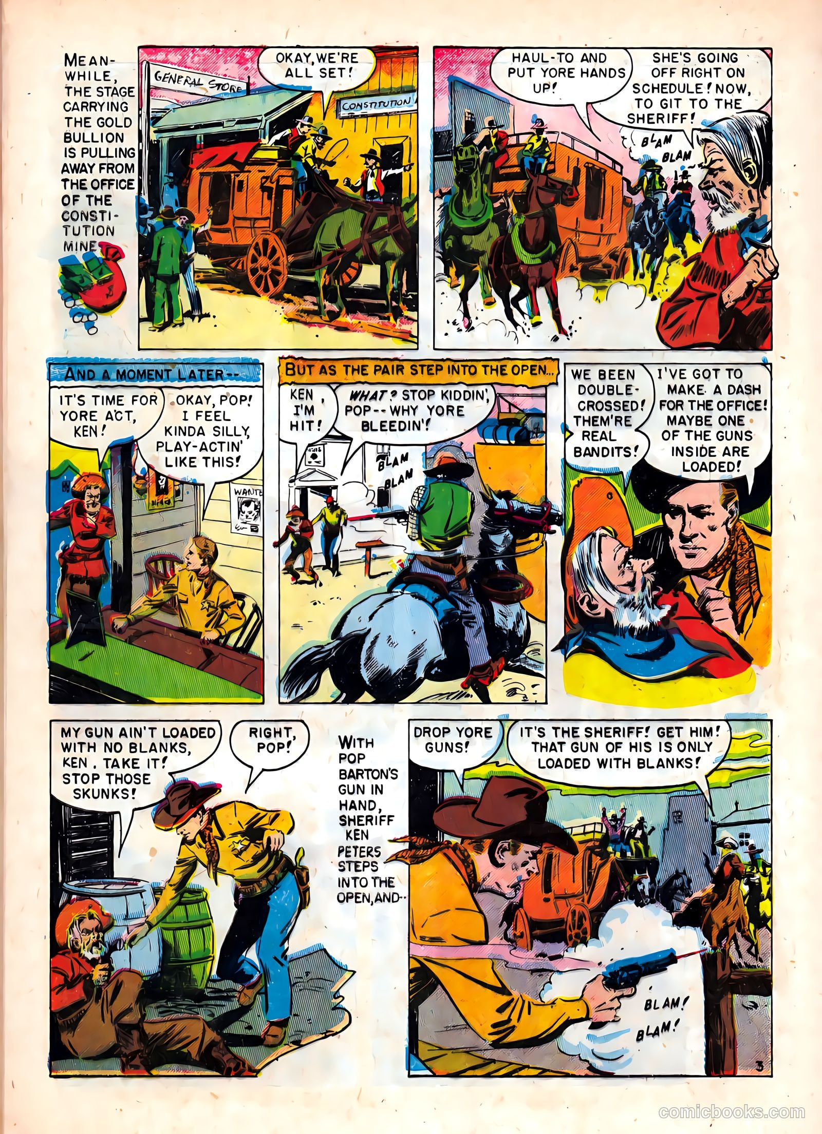 Jesse James #21 (1955) — page 28 of 36