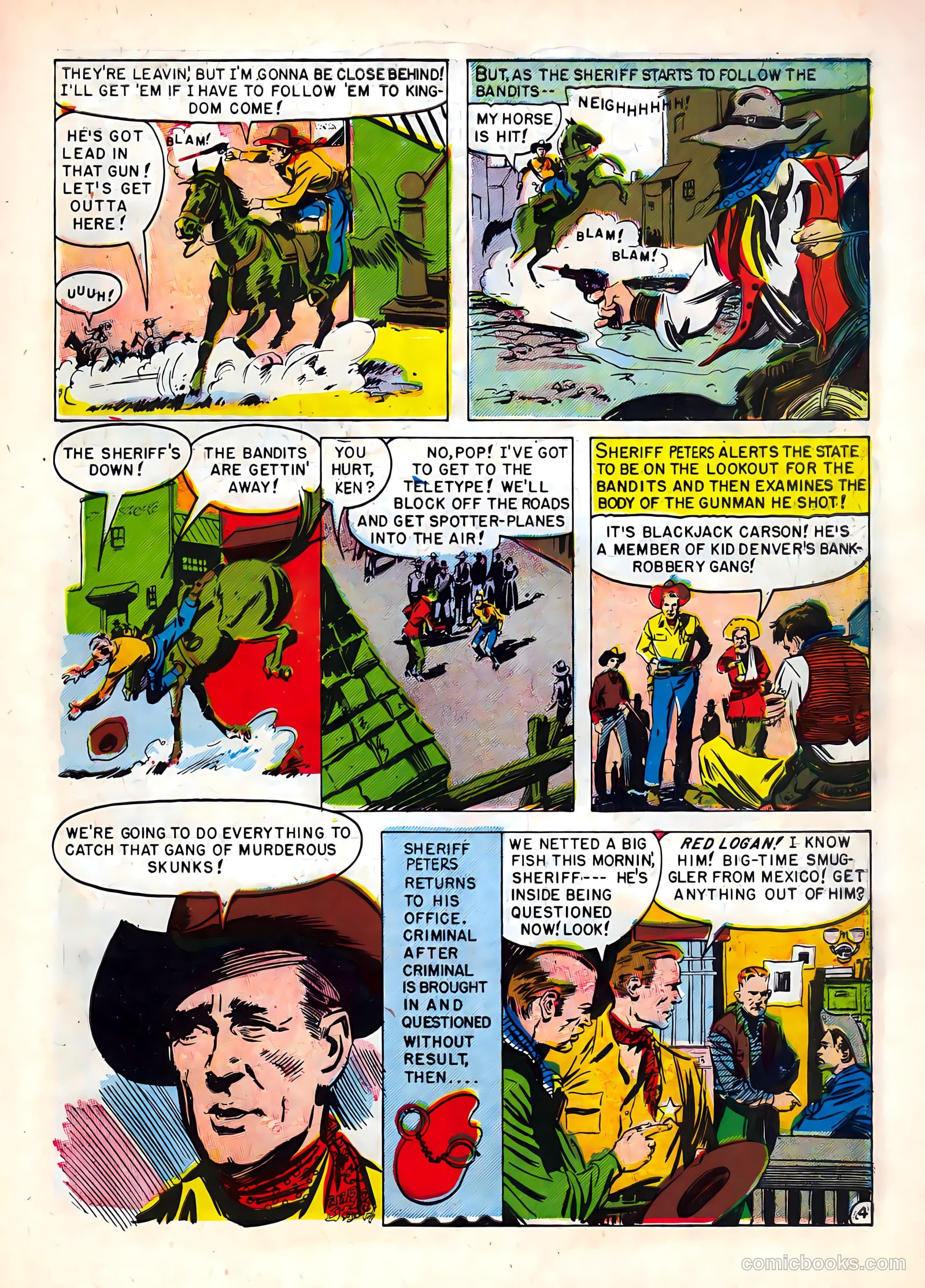 Jesse James #21 (1955) — page 29 of 36