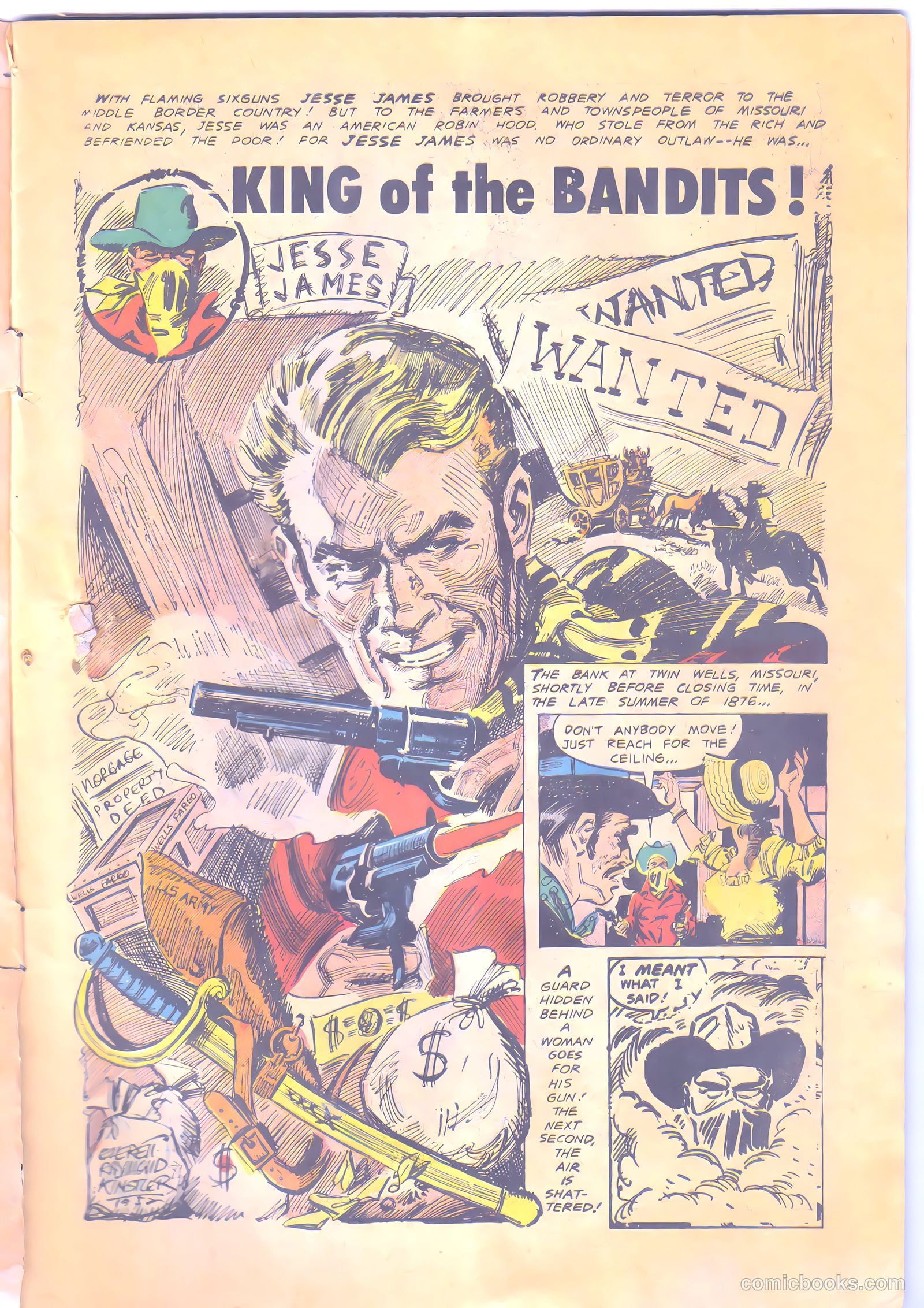 Jesse James #22 (1955) — page 3 of 36