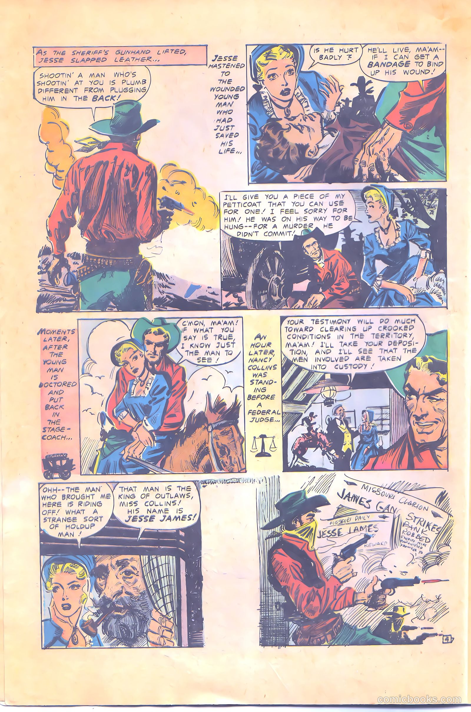 Jesse James #22 (1955) — page 6 of 36