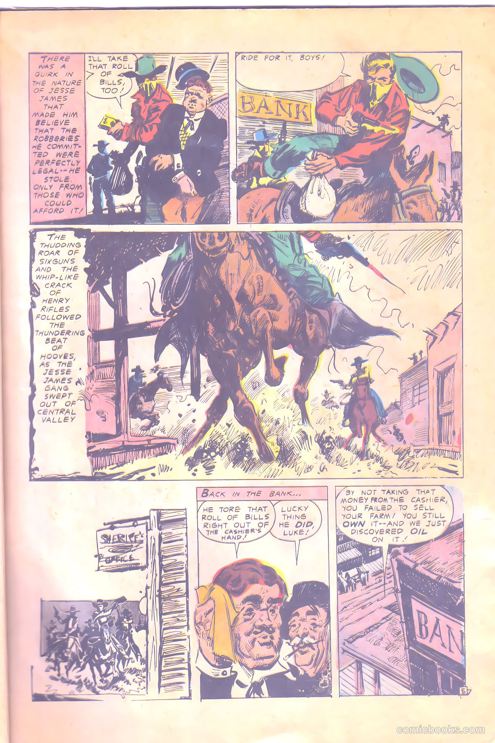 Jesse James #22 (1955) — page 7 of 36