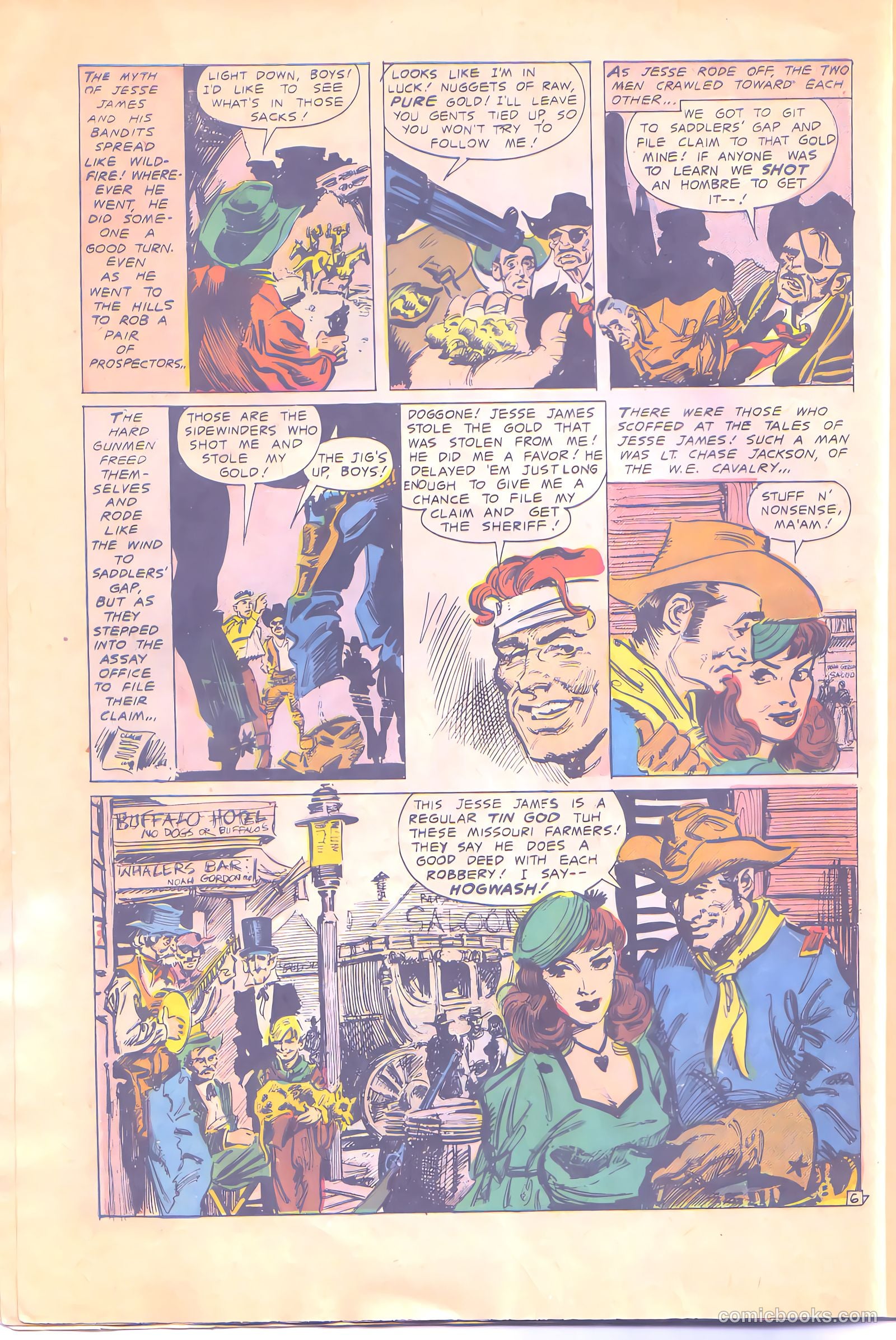 Jesse James #22 (1955) — page 8 of 36