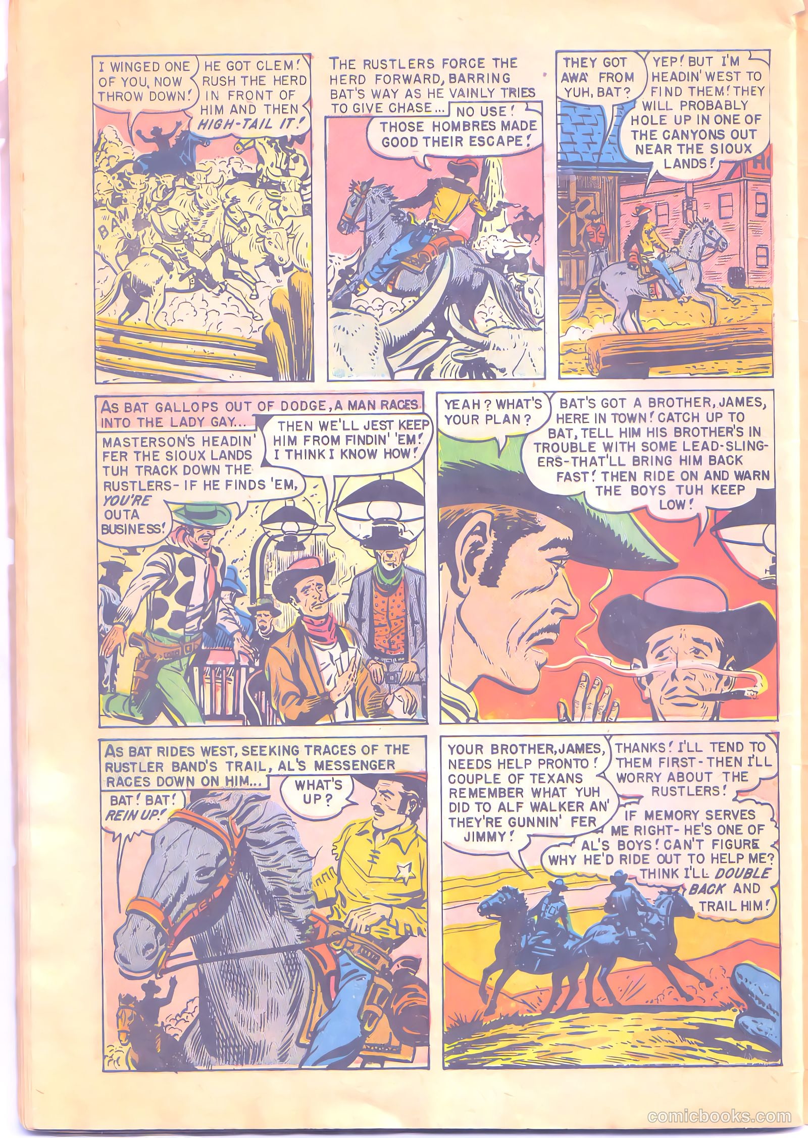 Jesse James #22 (1955) — page 32 of 36