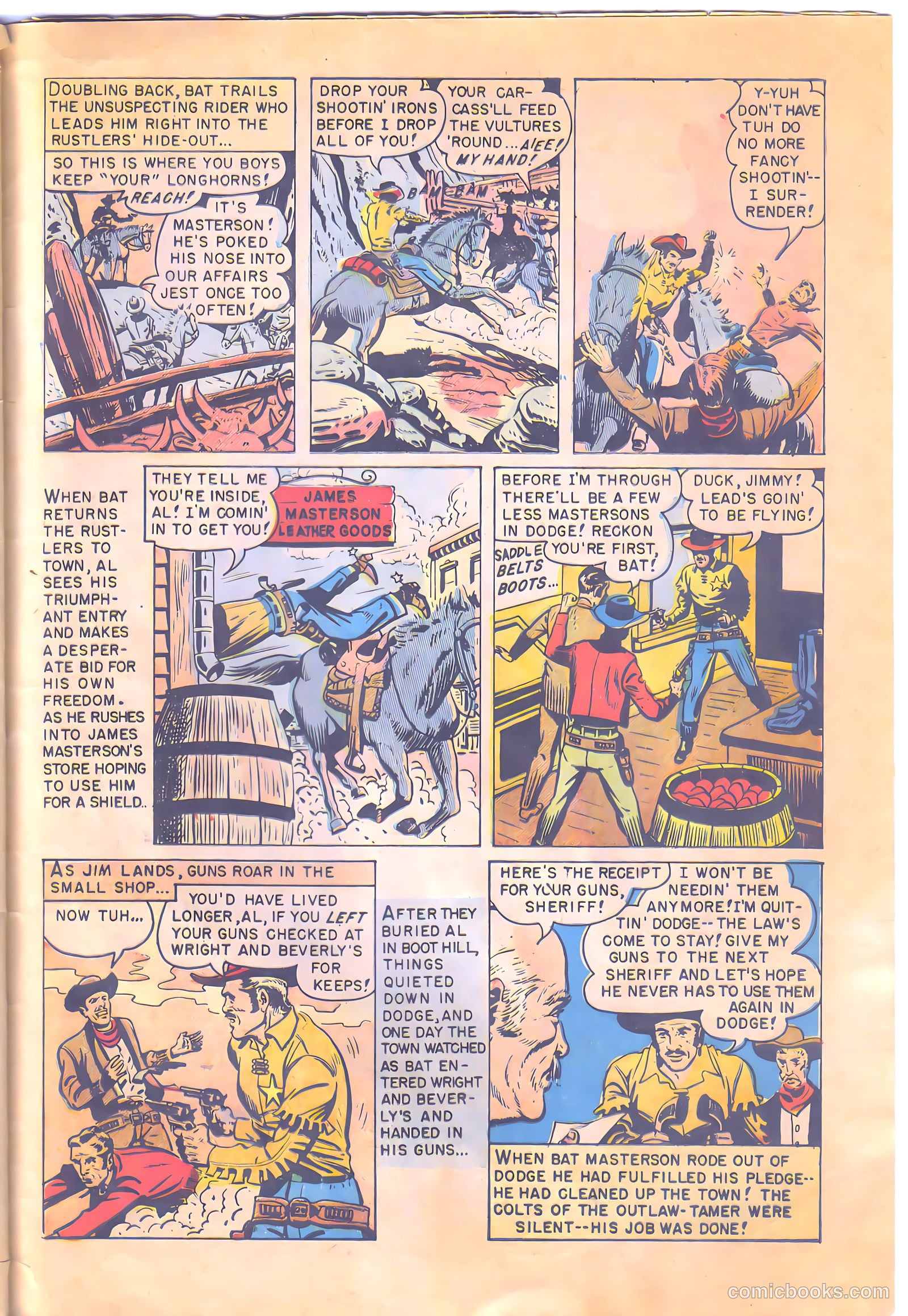 Jesse James #22 (1955) — page 33 of 36