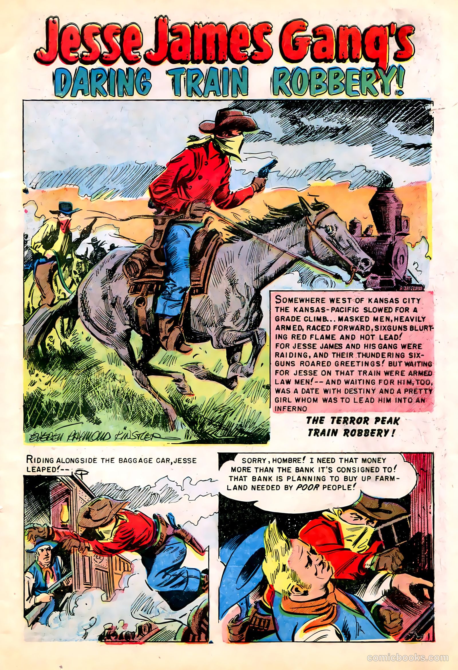 Jesse James #23 (1955) — page 3 of 36