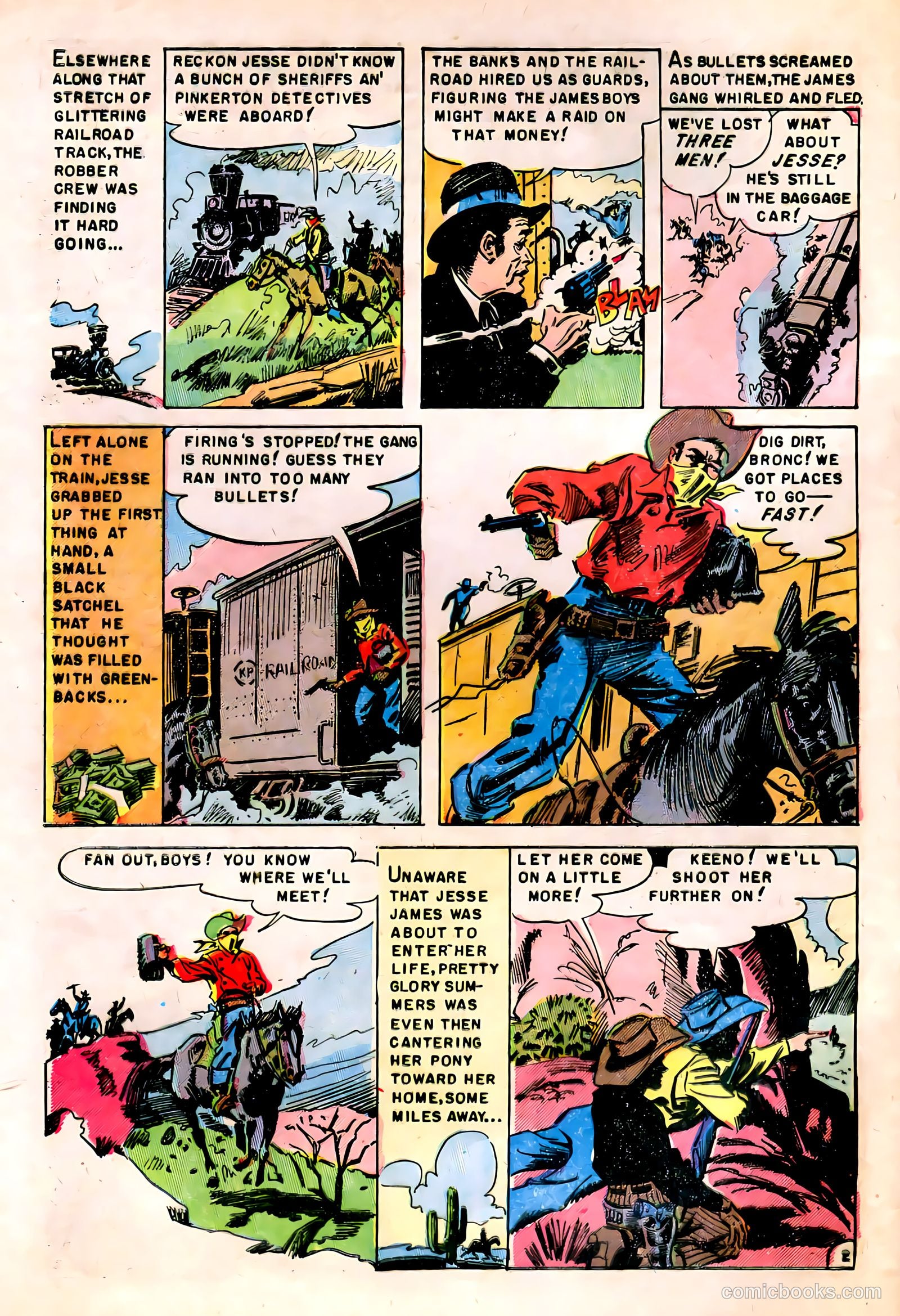 Jesse James #23 (1955) — page 4 of 36