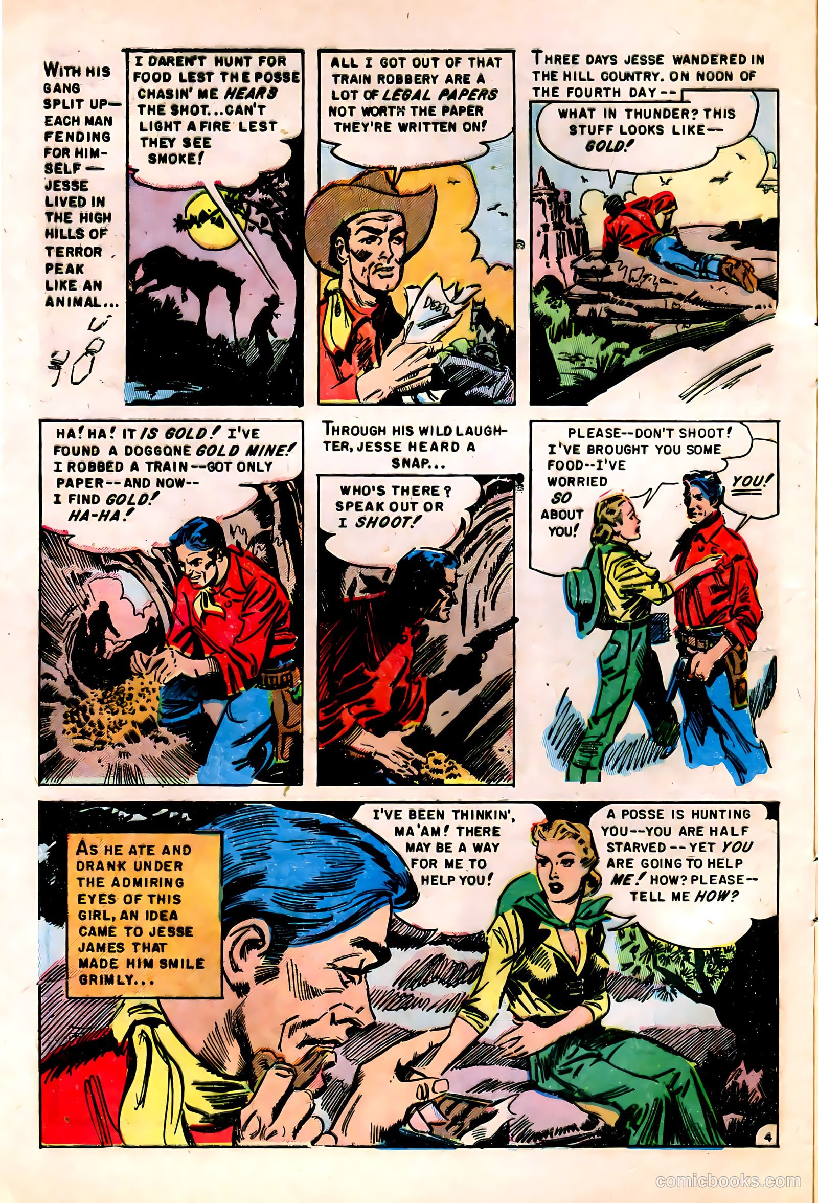 Jesse James #23 (1955) — page 6 of 36
