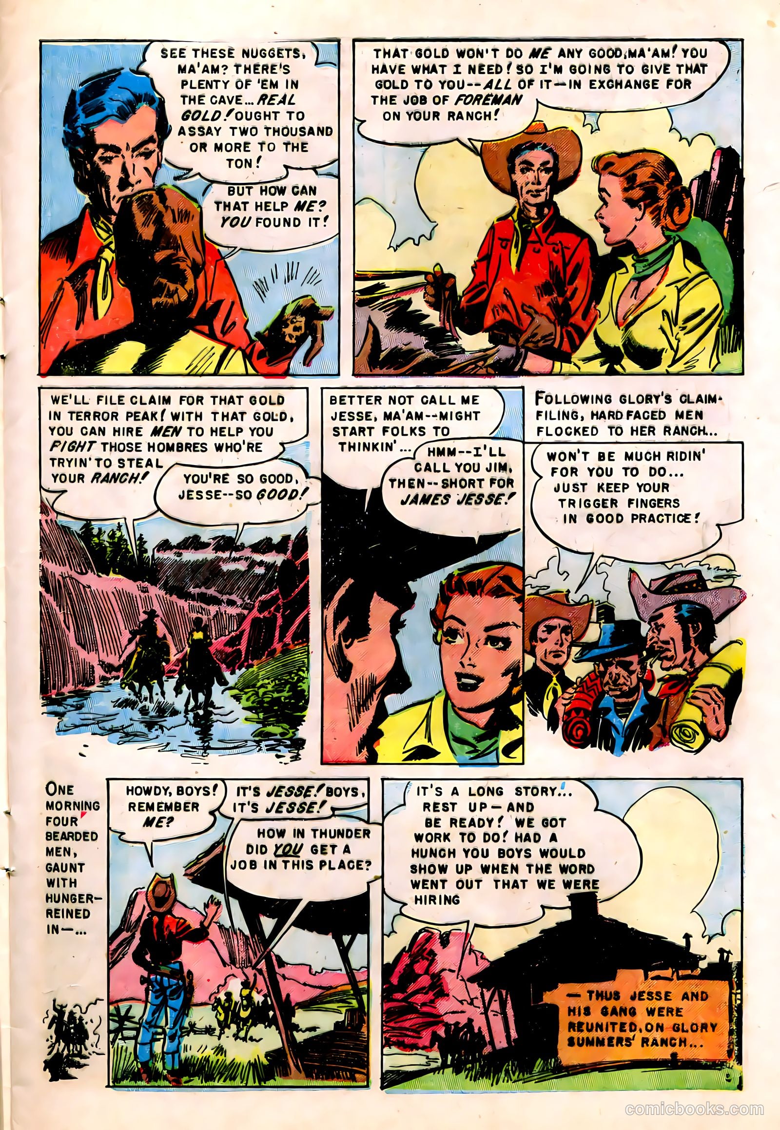 Jesse James #23 (1955) — page 7 of 36