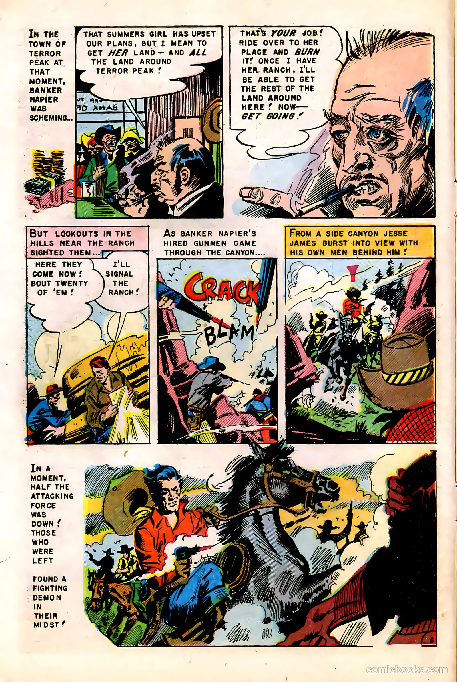 Jesse James #23 (1955) — page 8 of 36