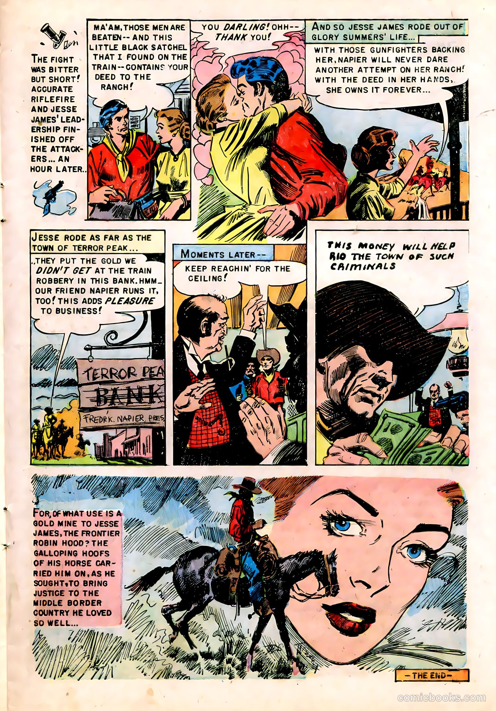 Jesse James #23 (1955) — page 9 of 36
